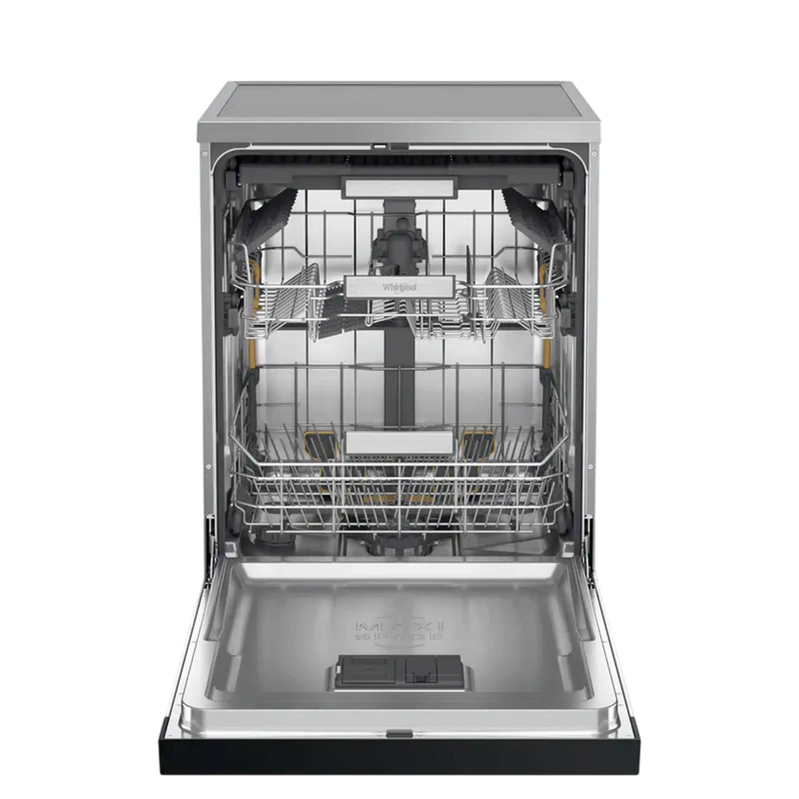 Mașină de spălat vase Whirlpool W7F HS51 X, Oțel inoxidabil