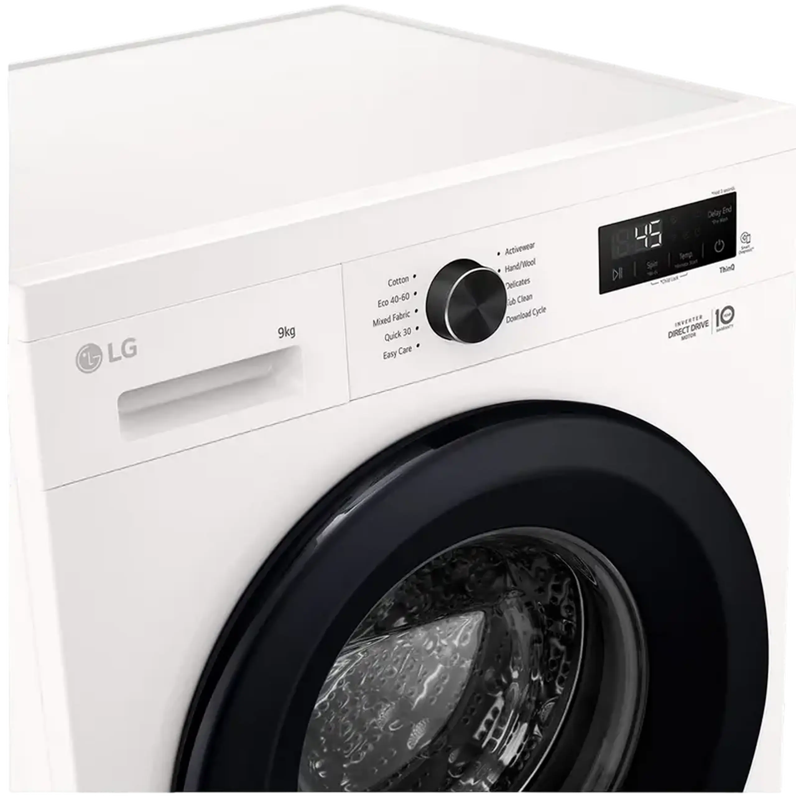 Mașină de spălat LG F4X1009NWK, 9kg, Alb