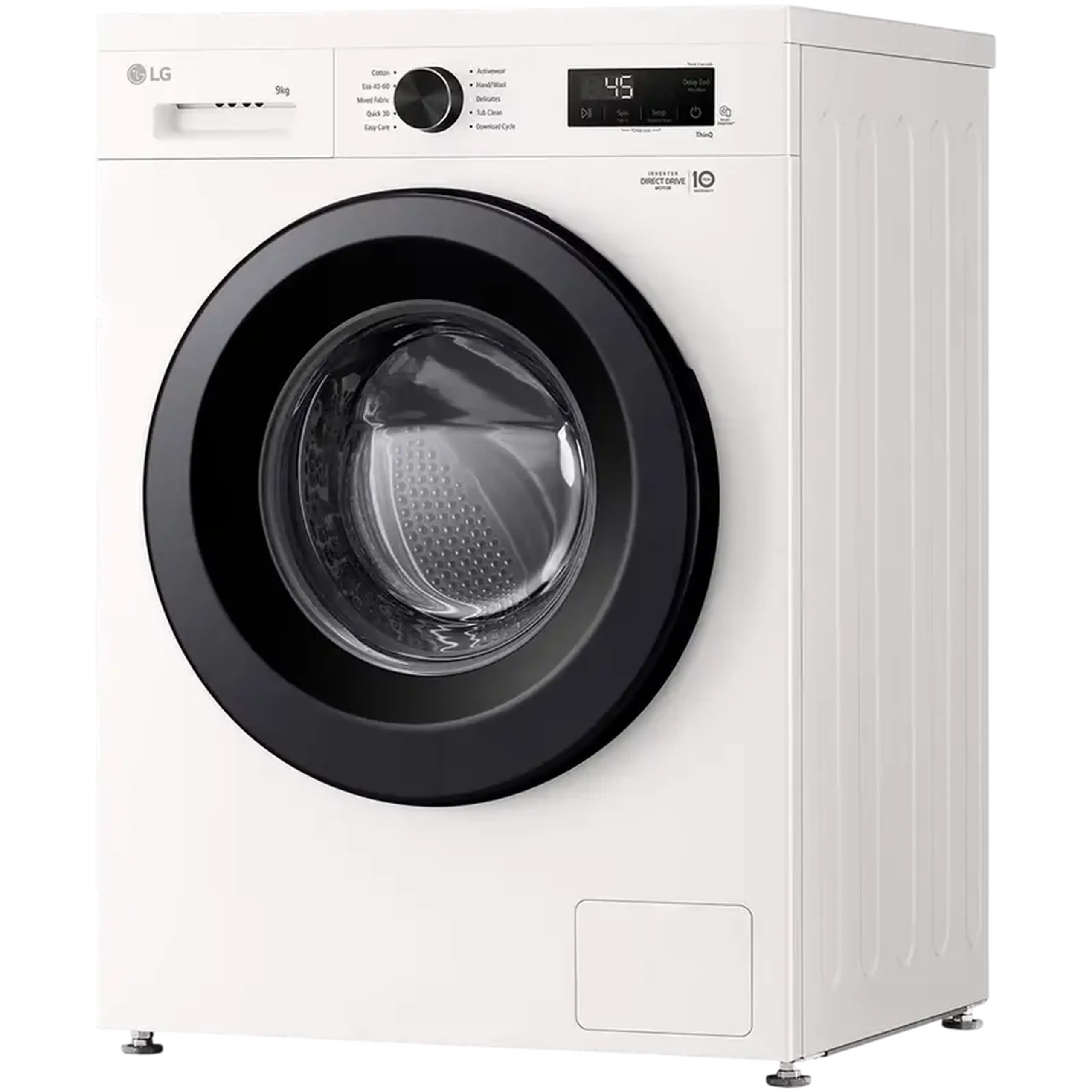 Mașină de spălat LG F4X1009NWK, 9kg, Alb
