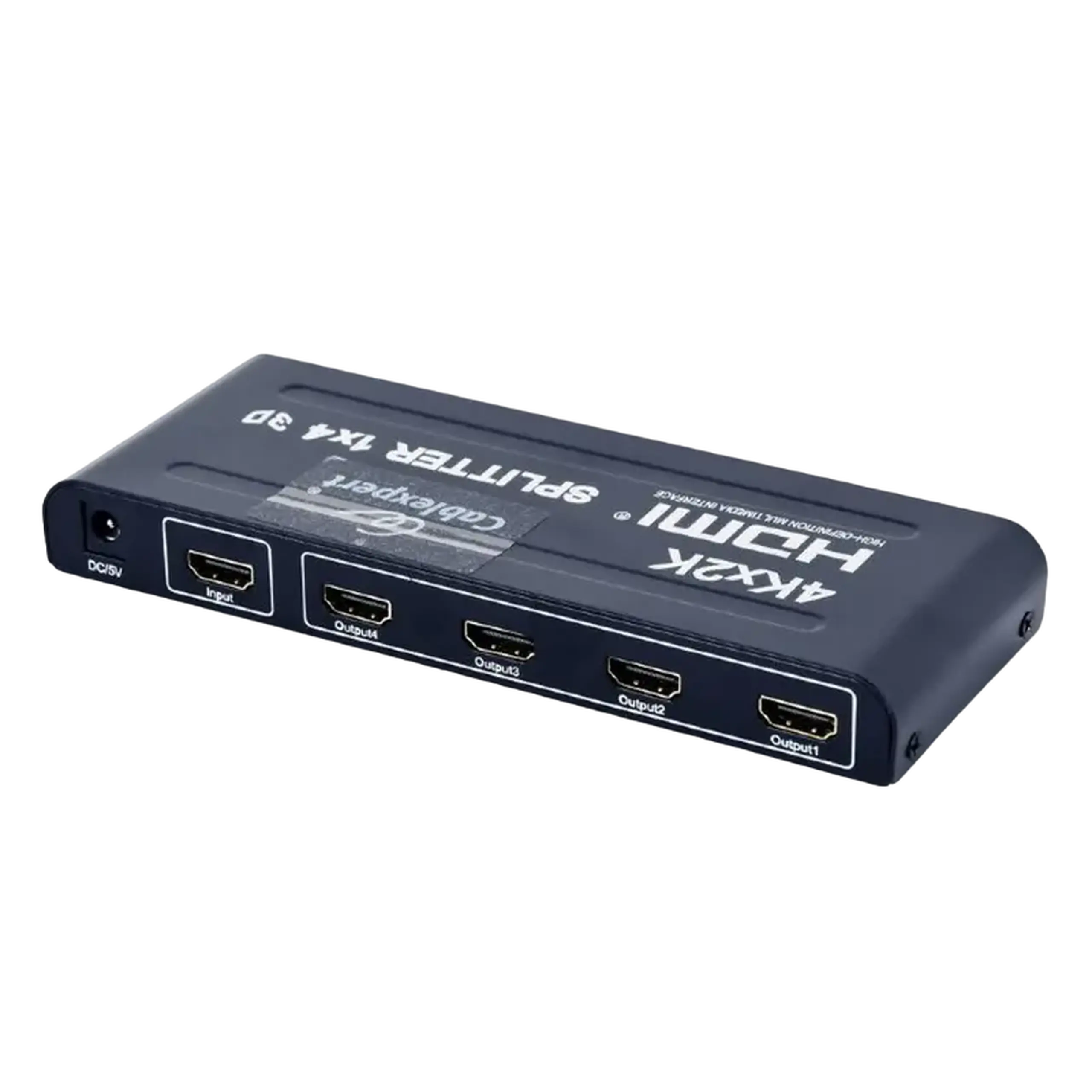 Splitter HDMI Cablexpert DSP-4PH4-02, HDMI (F) - 4x HDMI (F), Negru