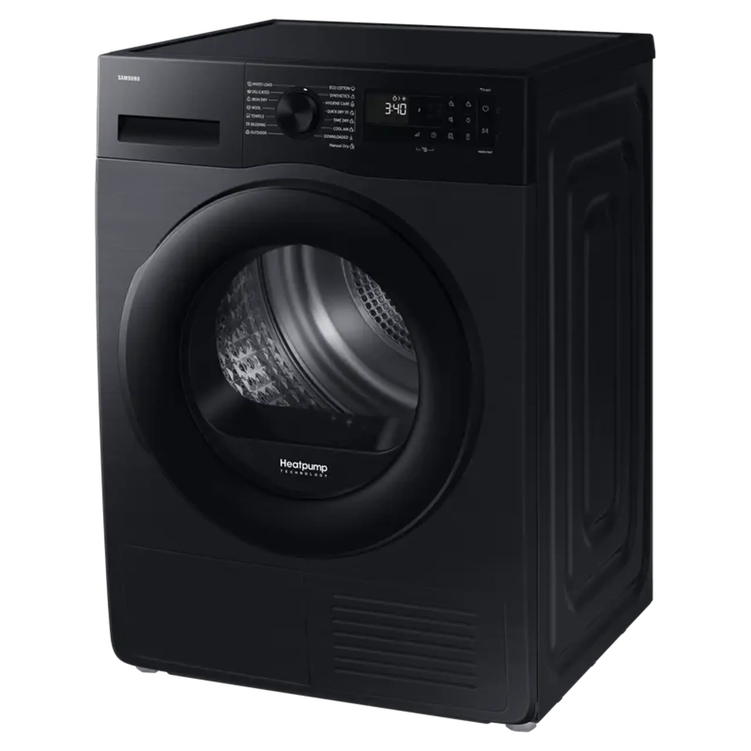 Uscător de rufe Samsung DV90DG52A0ABLE, 9kg, Negru