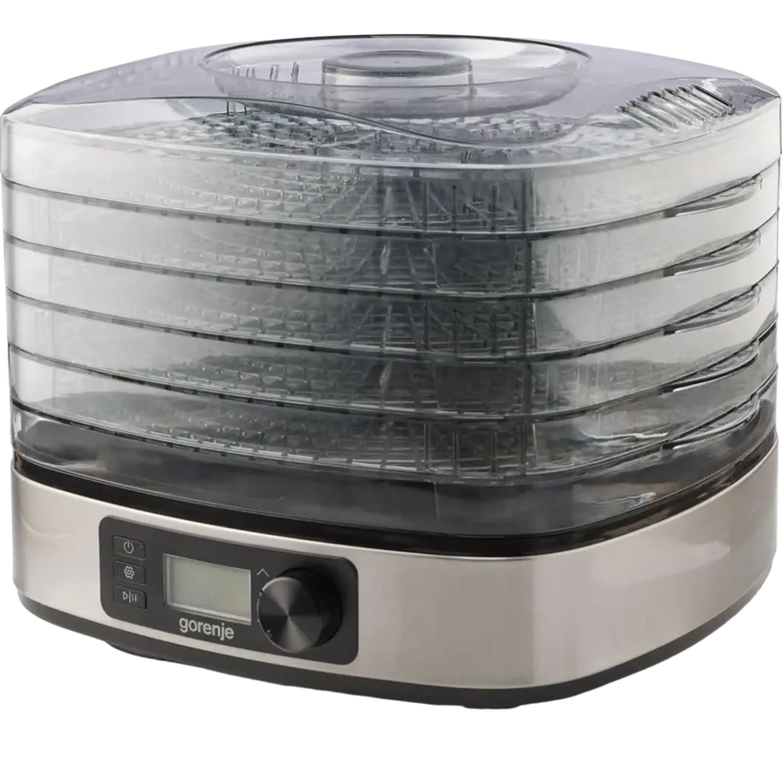 Deshidrator de fructe Gorenje FDK500DE, Oțel inoxidabil