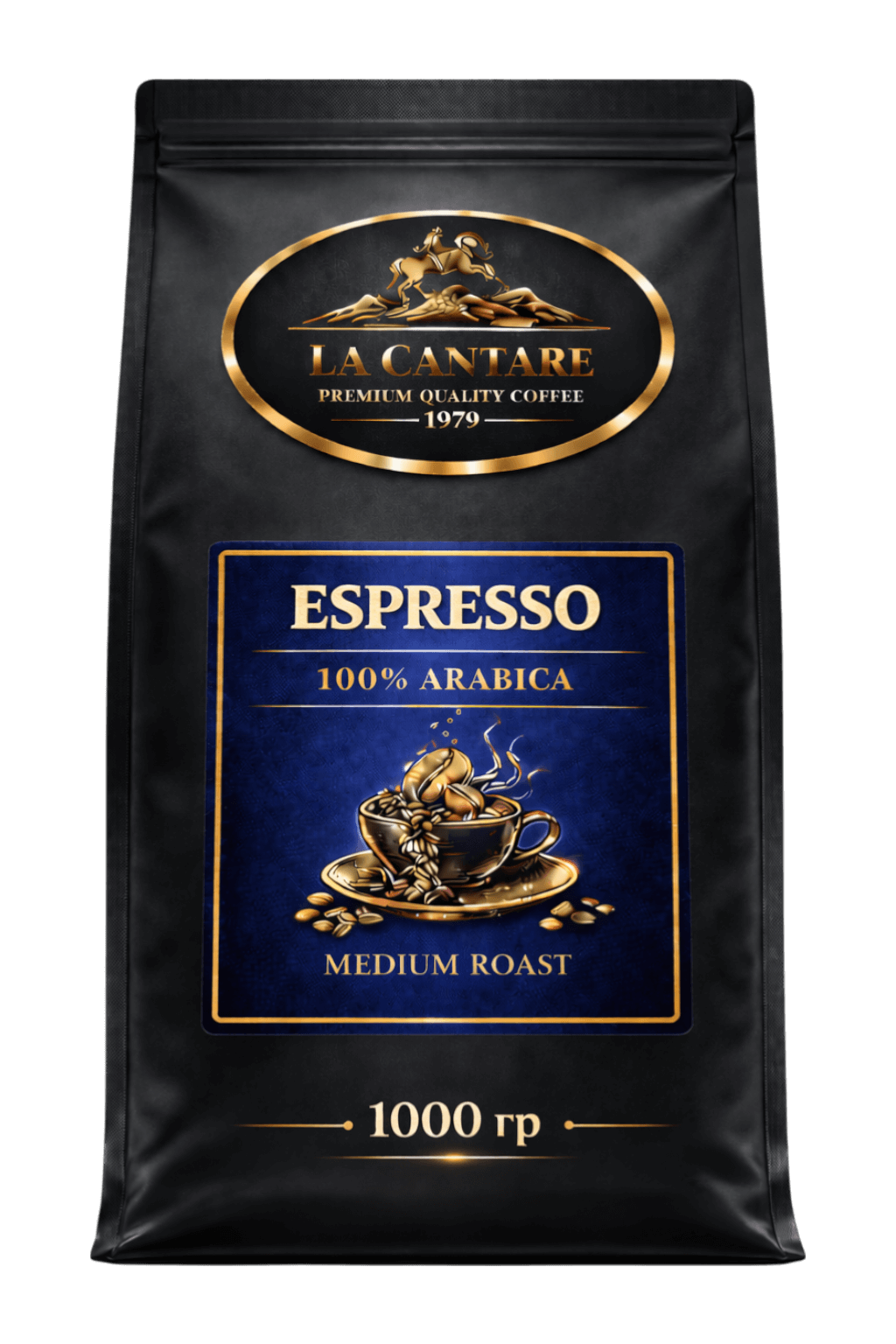La Cantare 1979. Espresso 100% Arabica, 1 kg