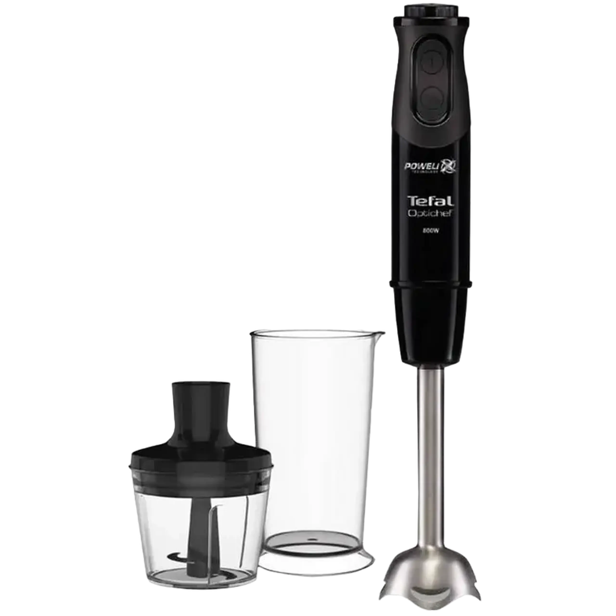 Blender de mână Tefal HB641838, Negru
