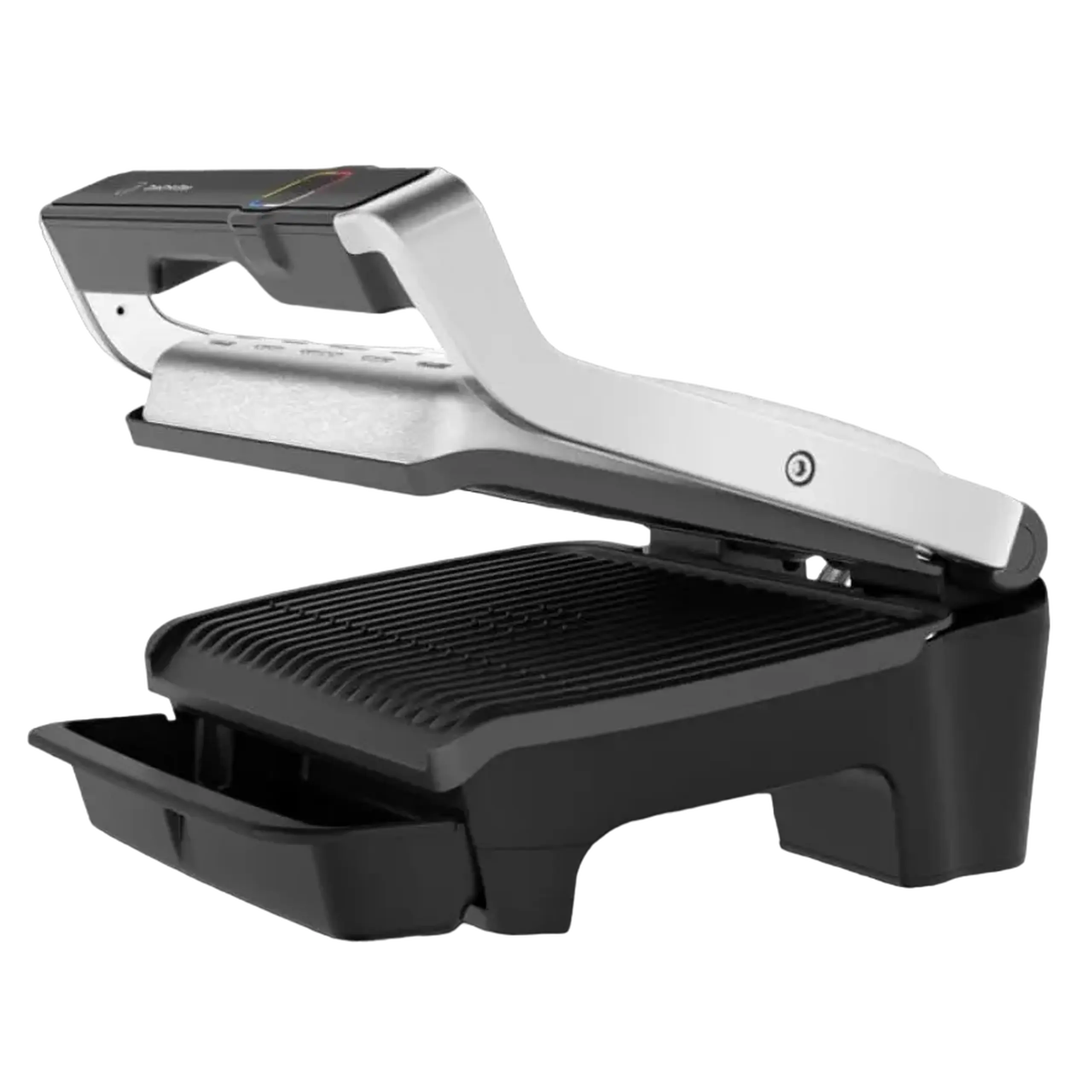 Grătar electric Tefal OptiGrill Elite, 2000W, Argintiu