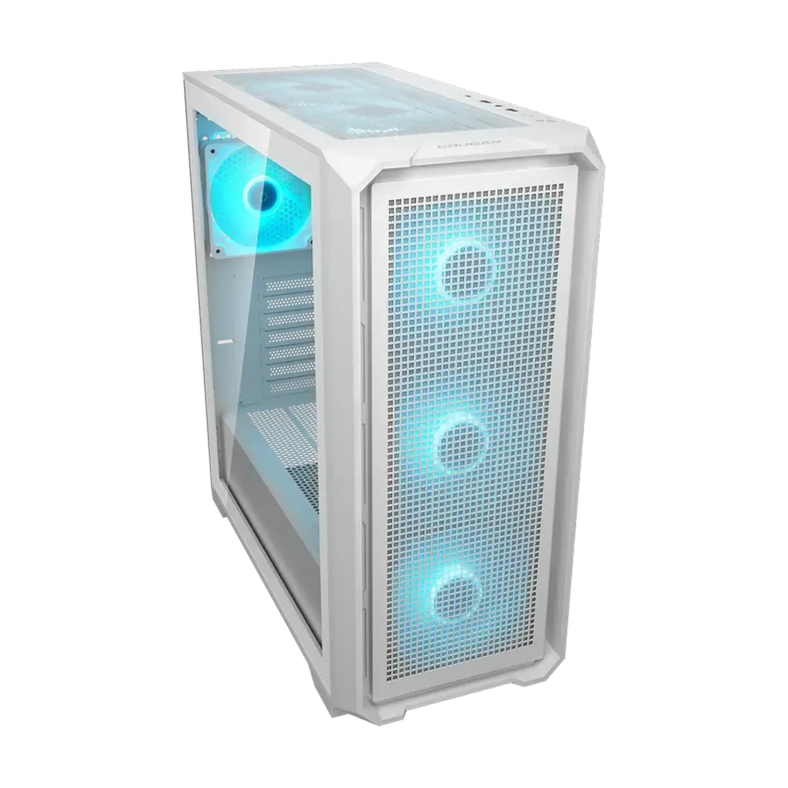 Carcasă PC Cougar MX600 Air PRO White, Midi-Tower, Fără PSU, Alb