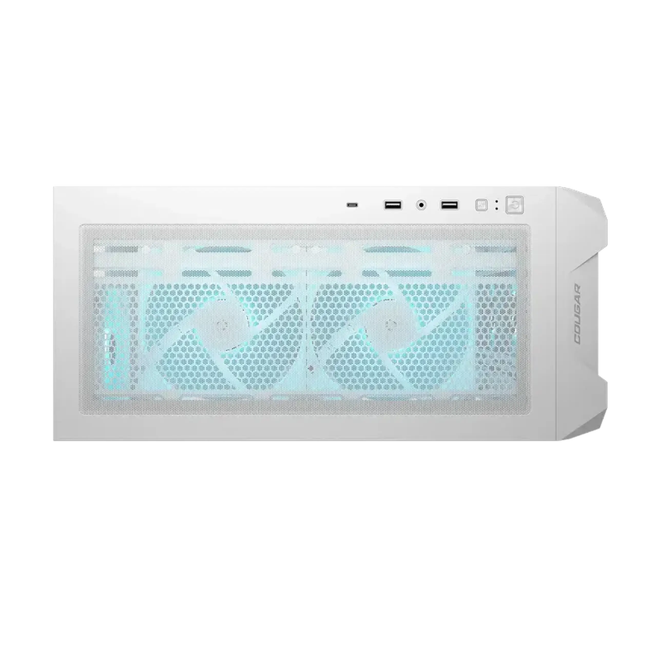 Carcasă PC Cougar MX600 Air PRO White, Midi-Tower, Fără PSU, Alb