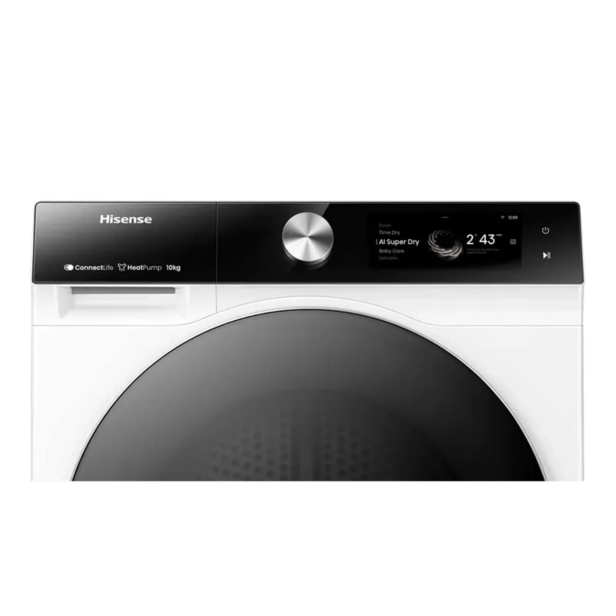 Uscător de rufe Hisense DH7S107BW, 10kg, Alb