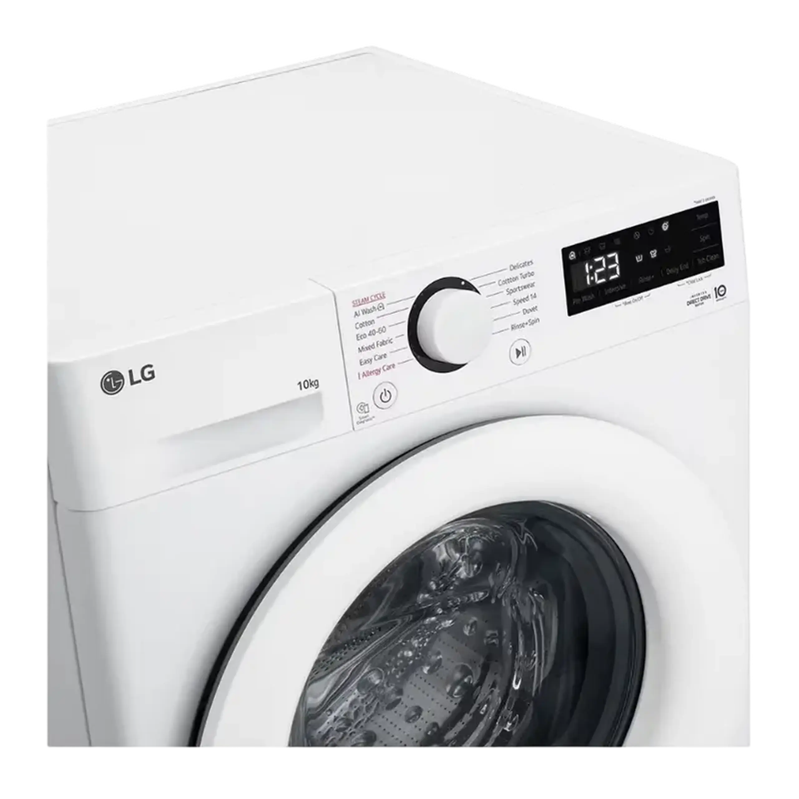 Mașină de spălat LG F4WR510SWW, 10kg, Alb