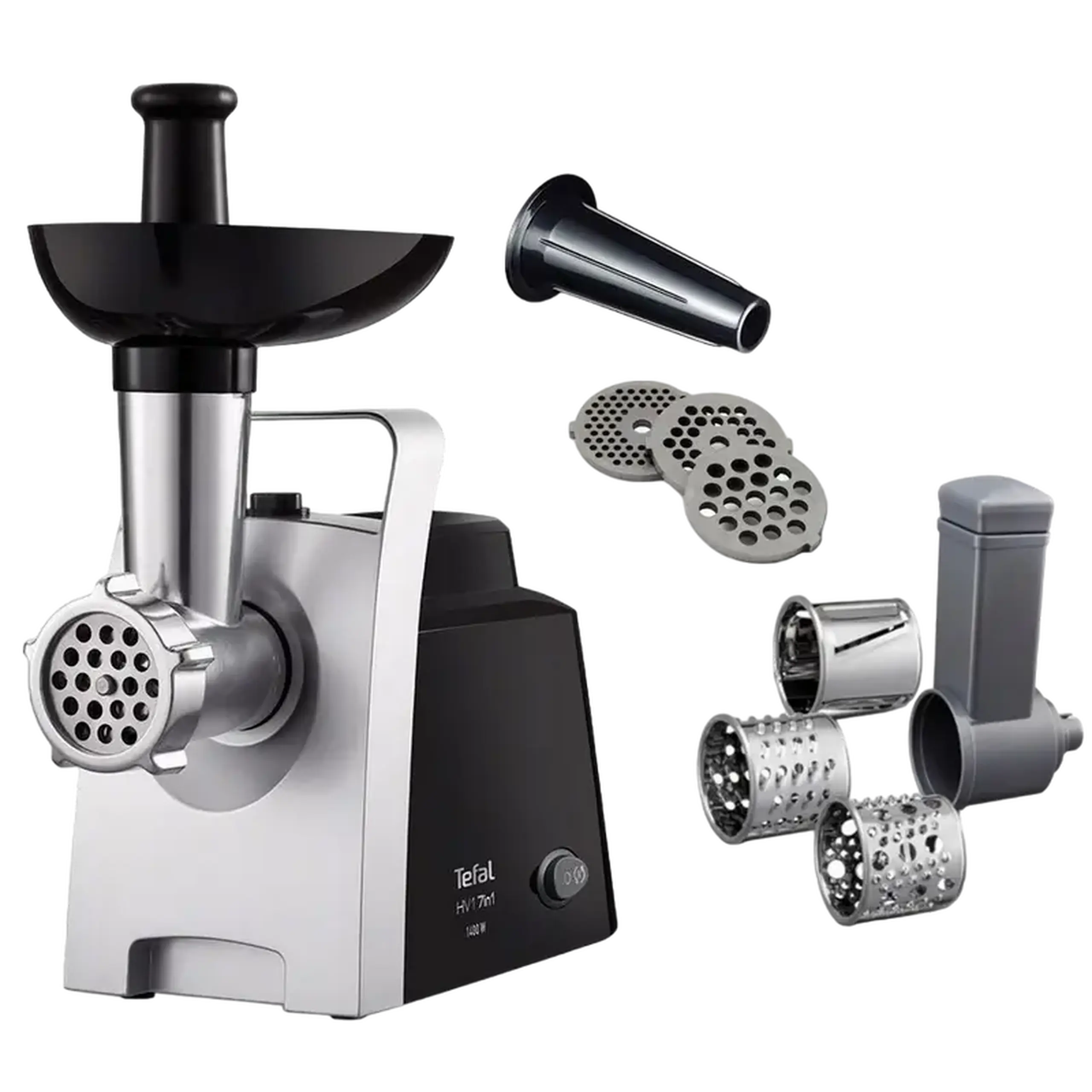 Mașină de tocat carne Tefal NE108831, Negru Argintiu