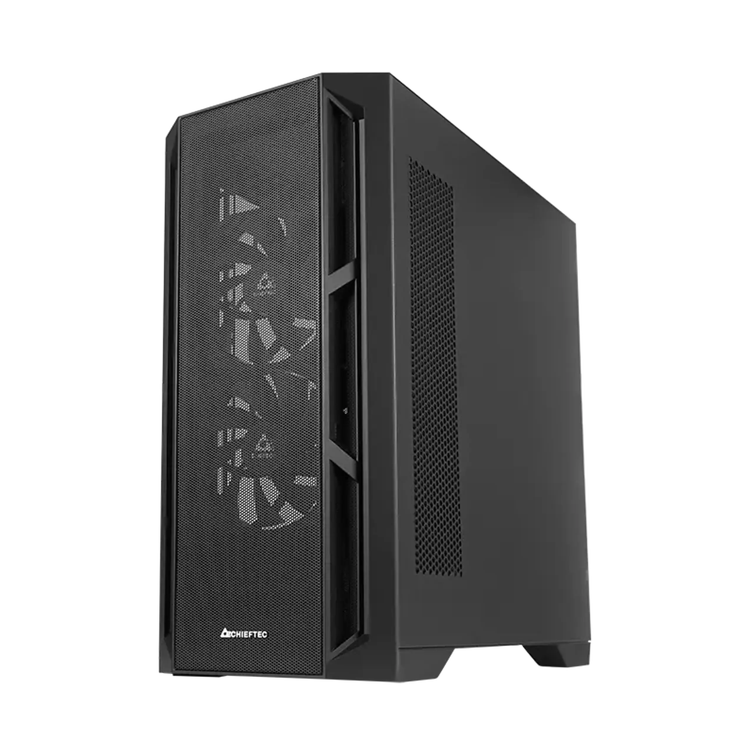 Carcasă PC Chieftec GA-01B-M-OP, Midi-Tower,, Negru