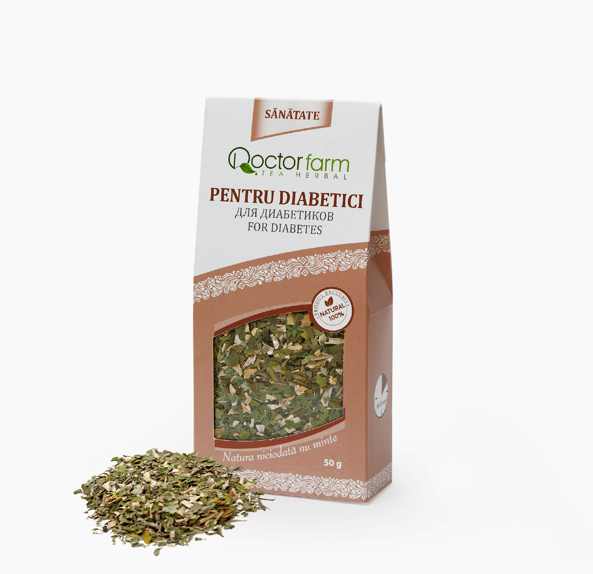 Ceai DoctorFarm "Pentru diabetici" 50 g