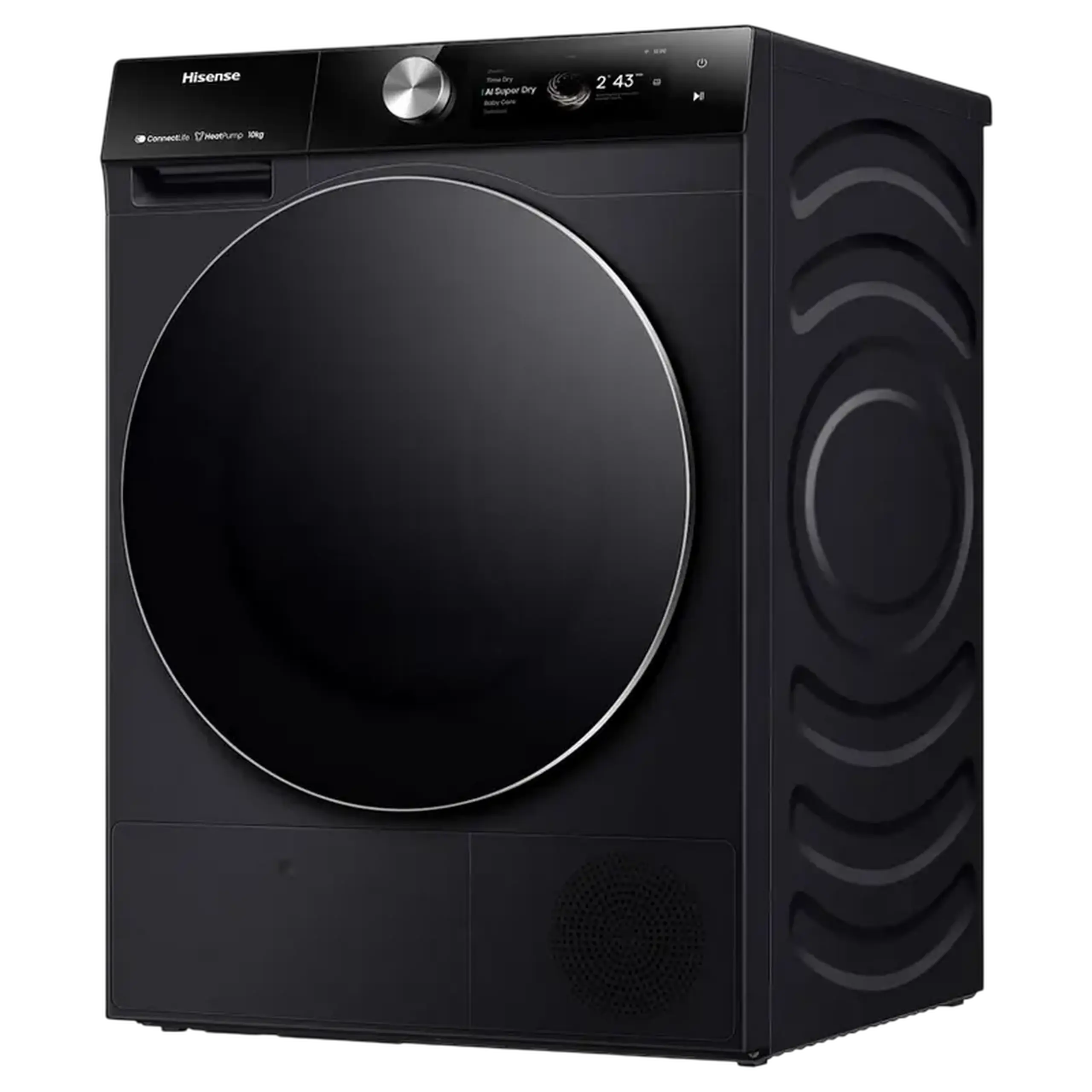 Uscător de rufe Hisense DH7S107BB, 10kg, Negru