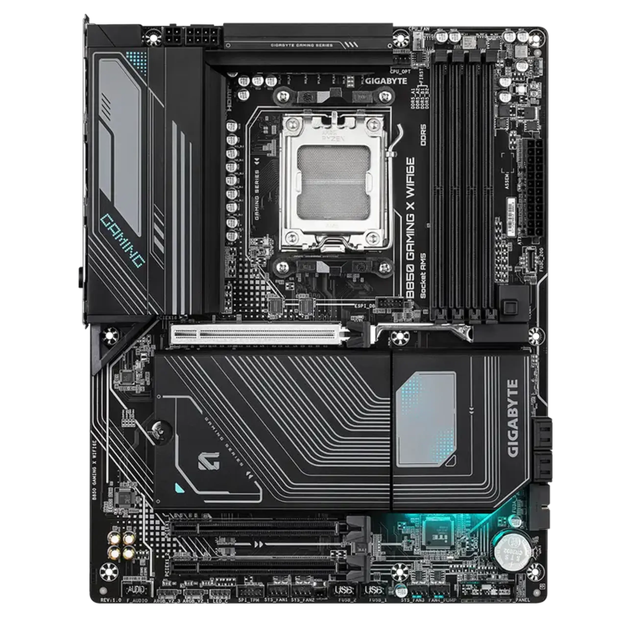 Placă de bază Gigabyte B850 GAMING X WIFI6E, AM5, AMD B850, ATX
