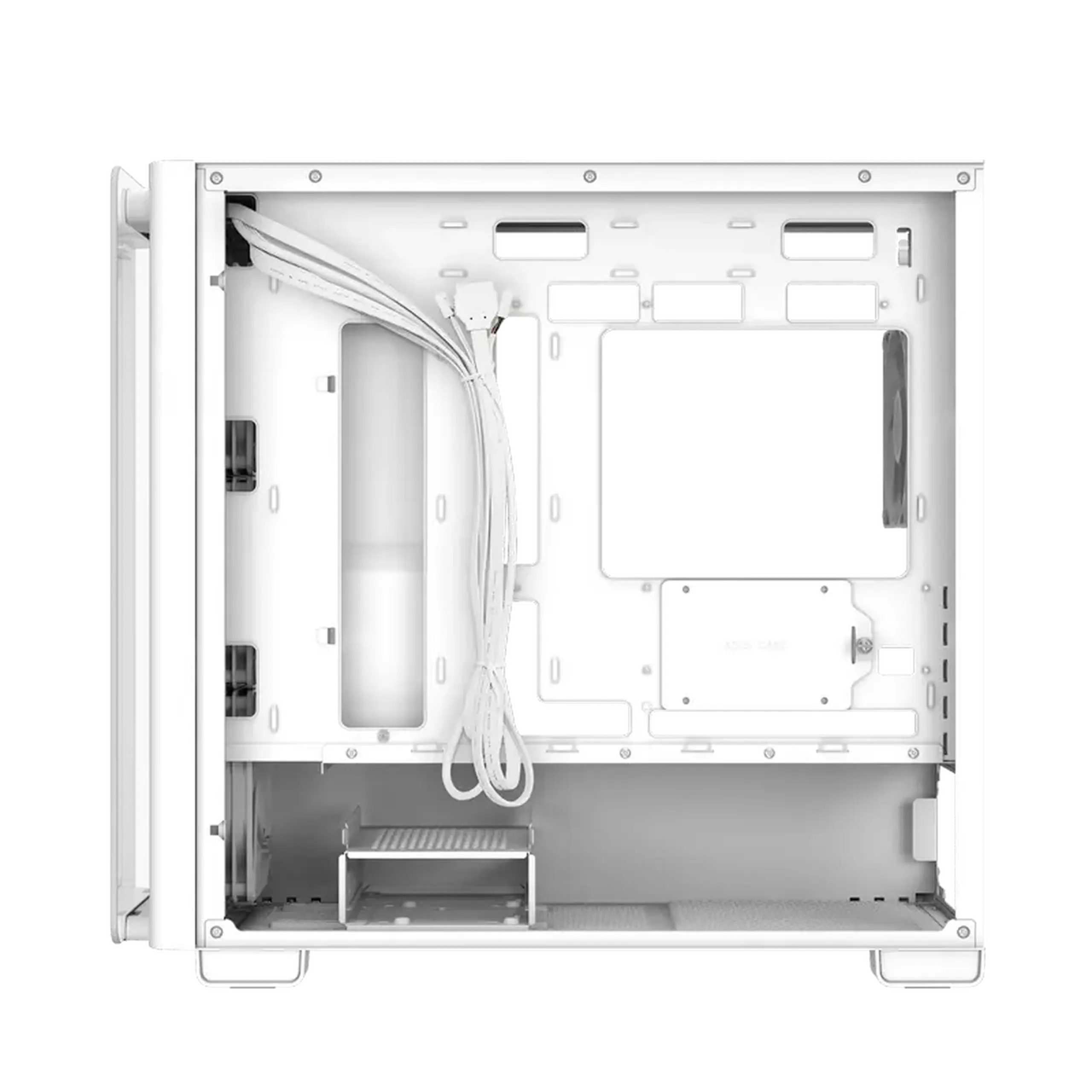 Carcasă PC ASUS A23 PLUS TG ARGB, Mini-Tower, Alb