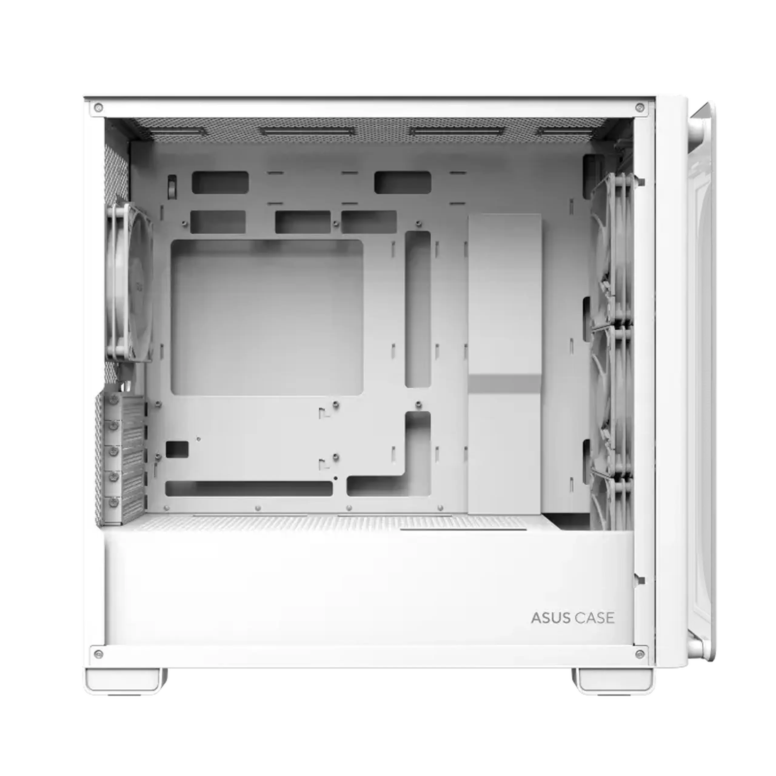 Carcasă PC ASUS A23 PLUS TG ARGB, Mini-Tower, Alb