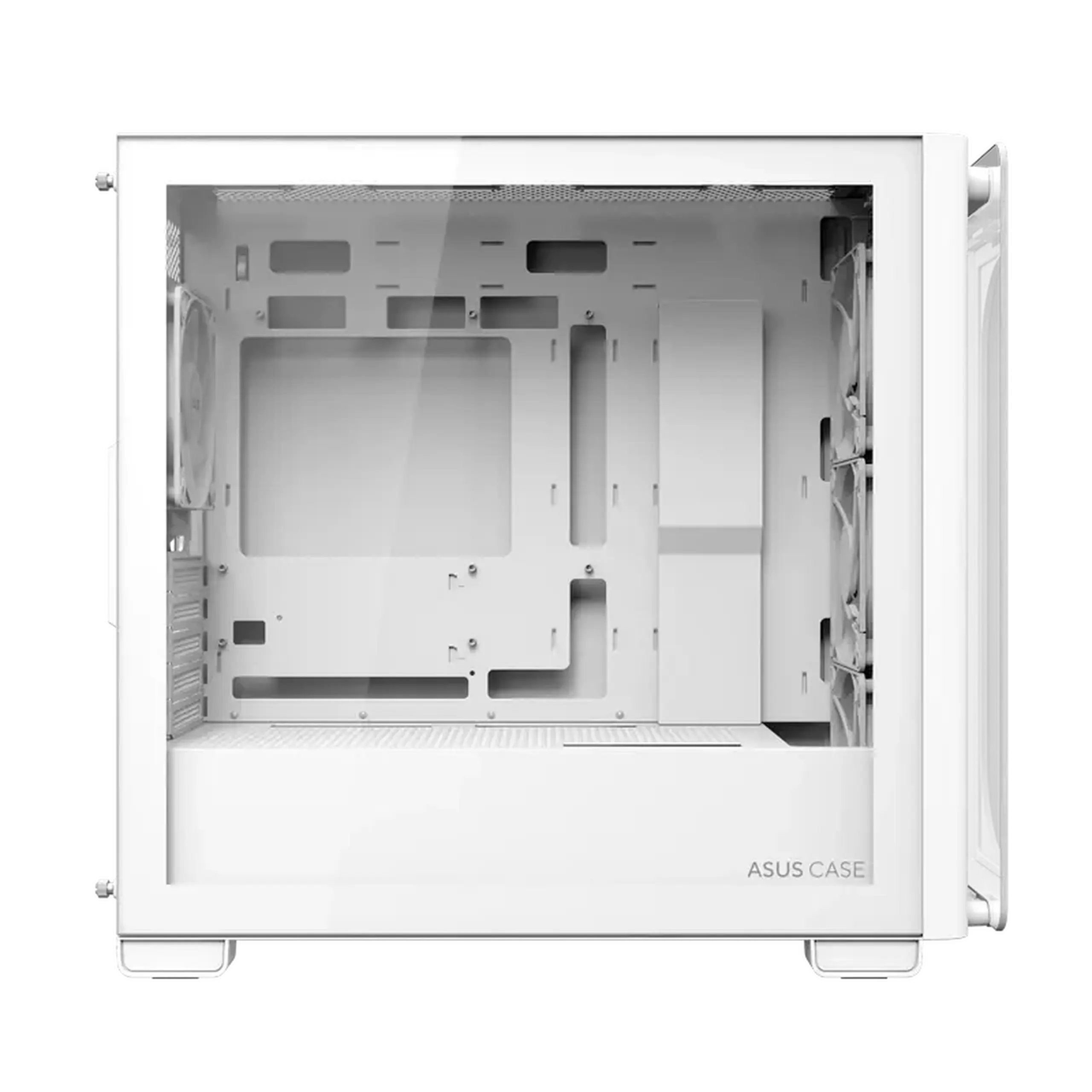 Carcasă PC ASUS A23 PLUS TG ARGB, Mini-Tower, Alb
