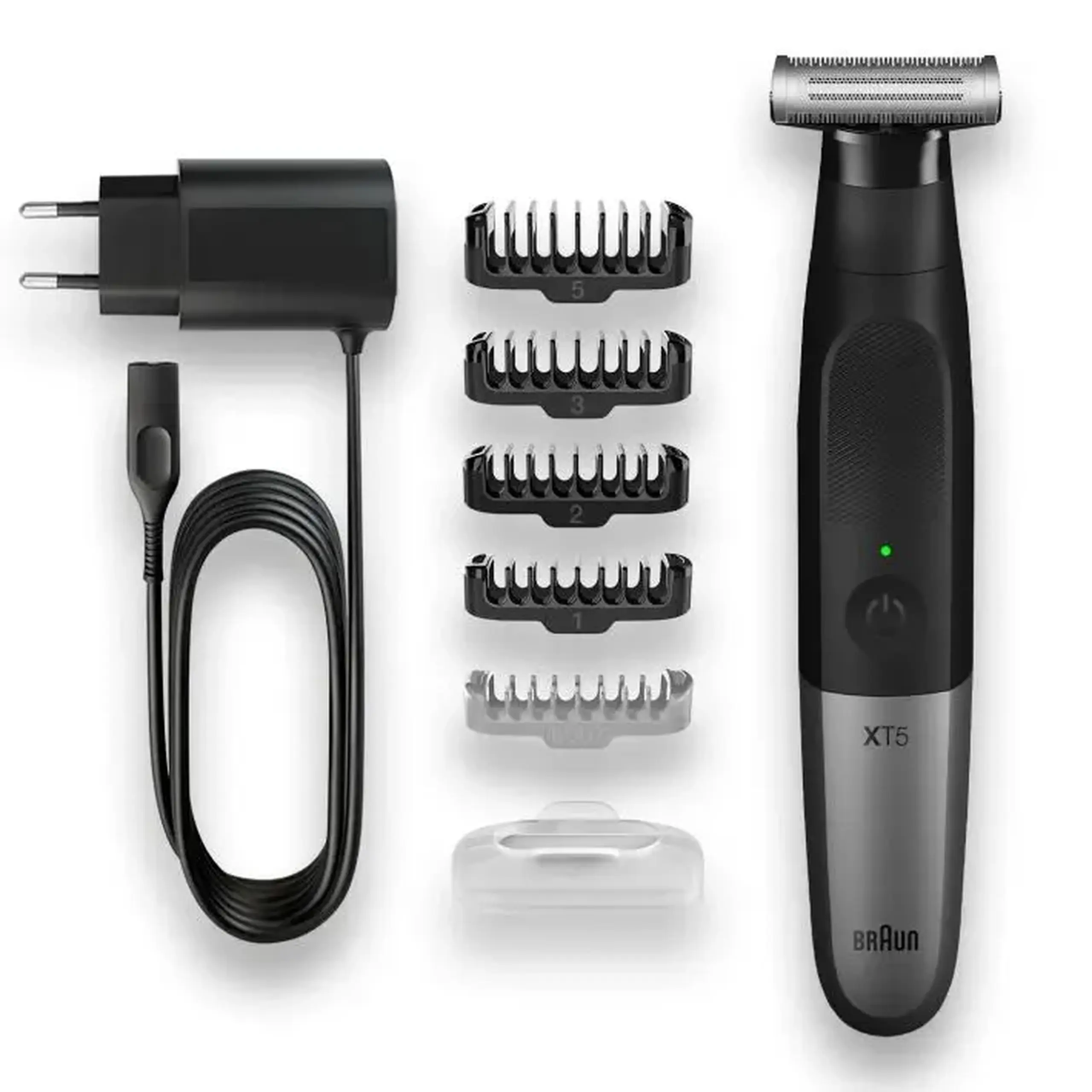 Trimmer pentru bărbați Braun Series X XT5100, Negru