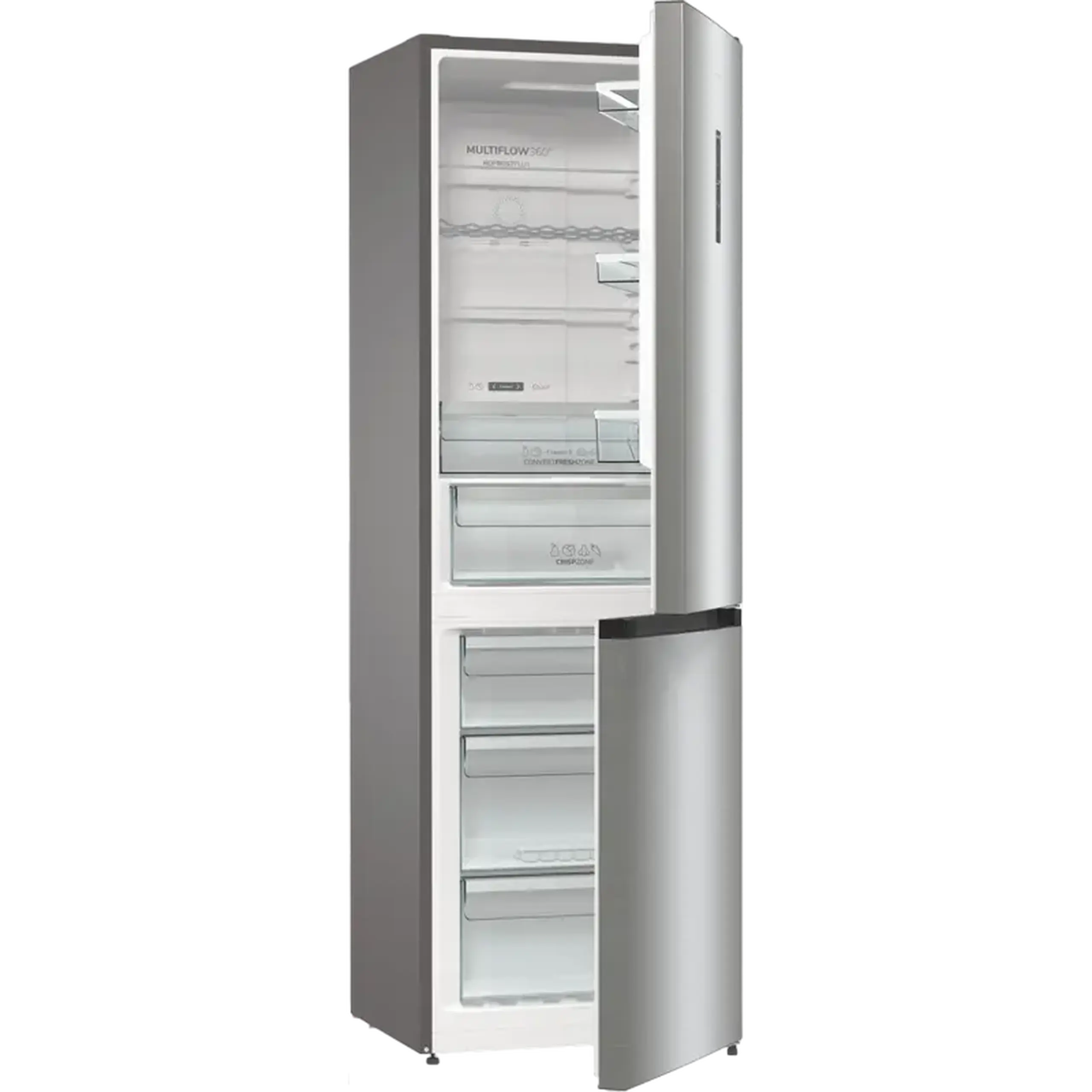 Frigider Gorenje NRK619CA2XL4, Oțel inoxidabil
