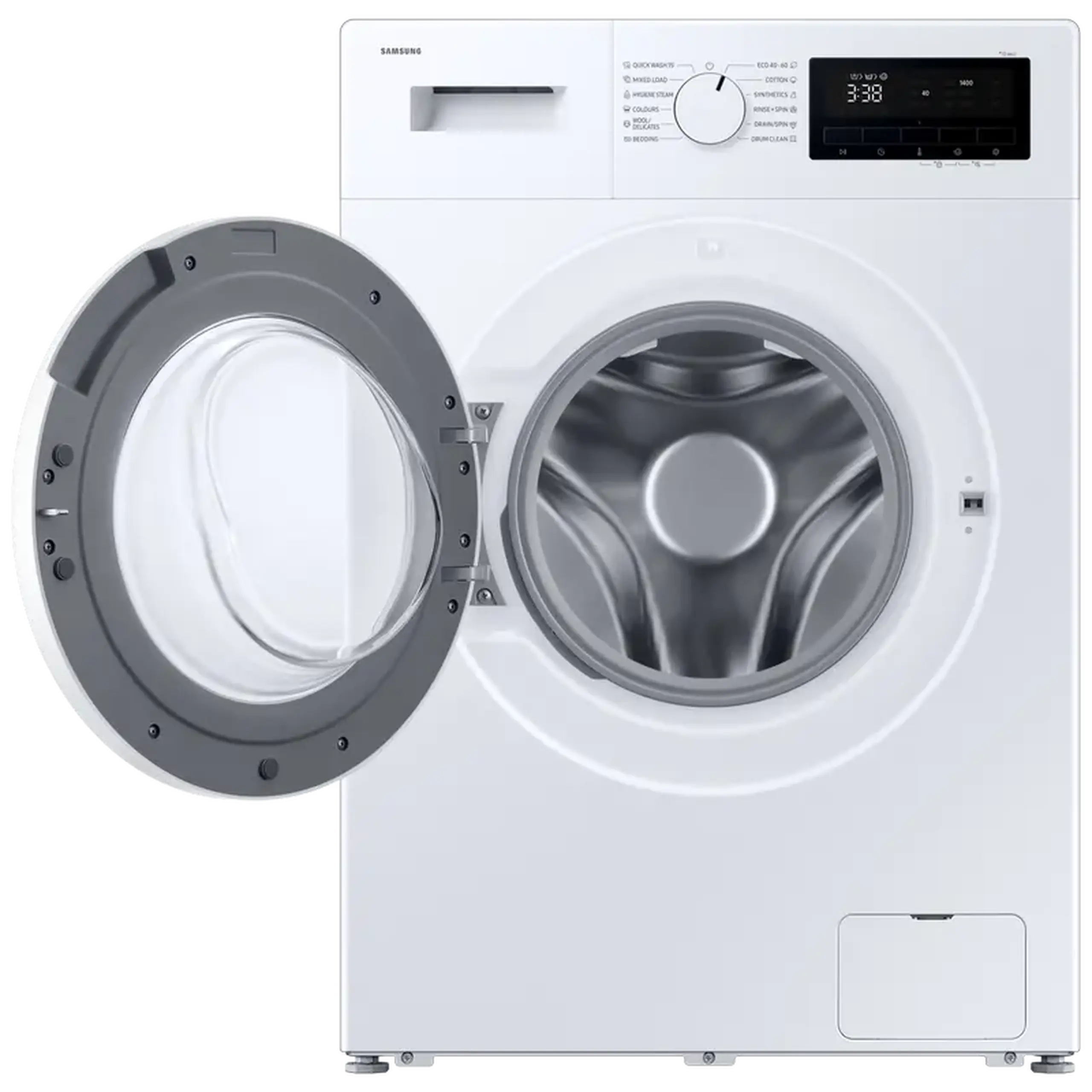 Mașină de spălat Samsung WW80FG3M05TWLF, 8kg, Alb