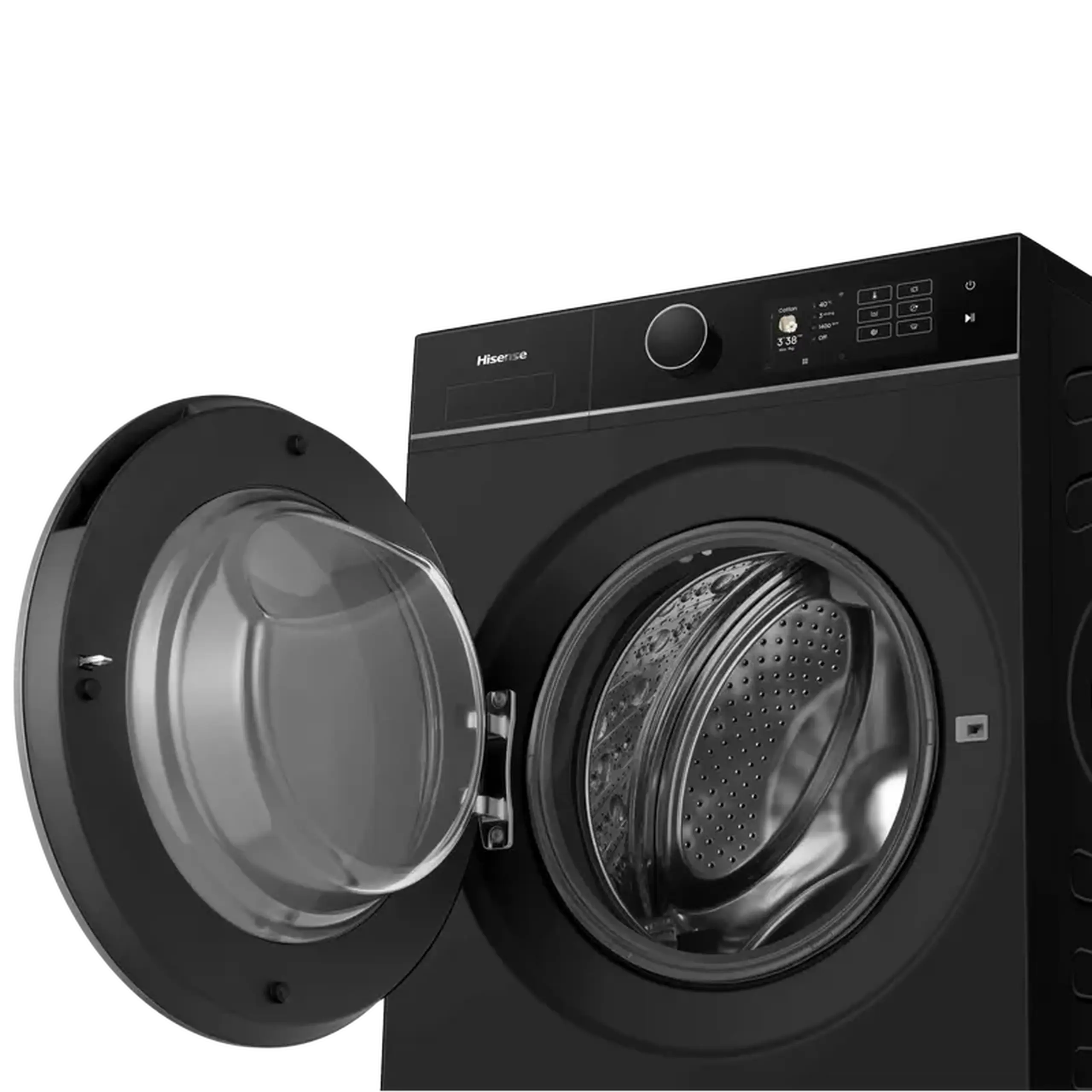 Mașină de spălat Hisense WF5I9043BBFS, 9kg, Negru
