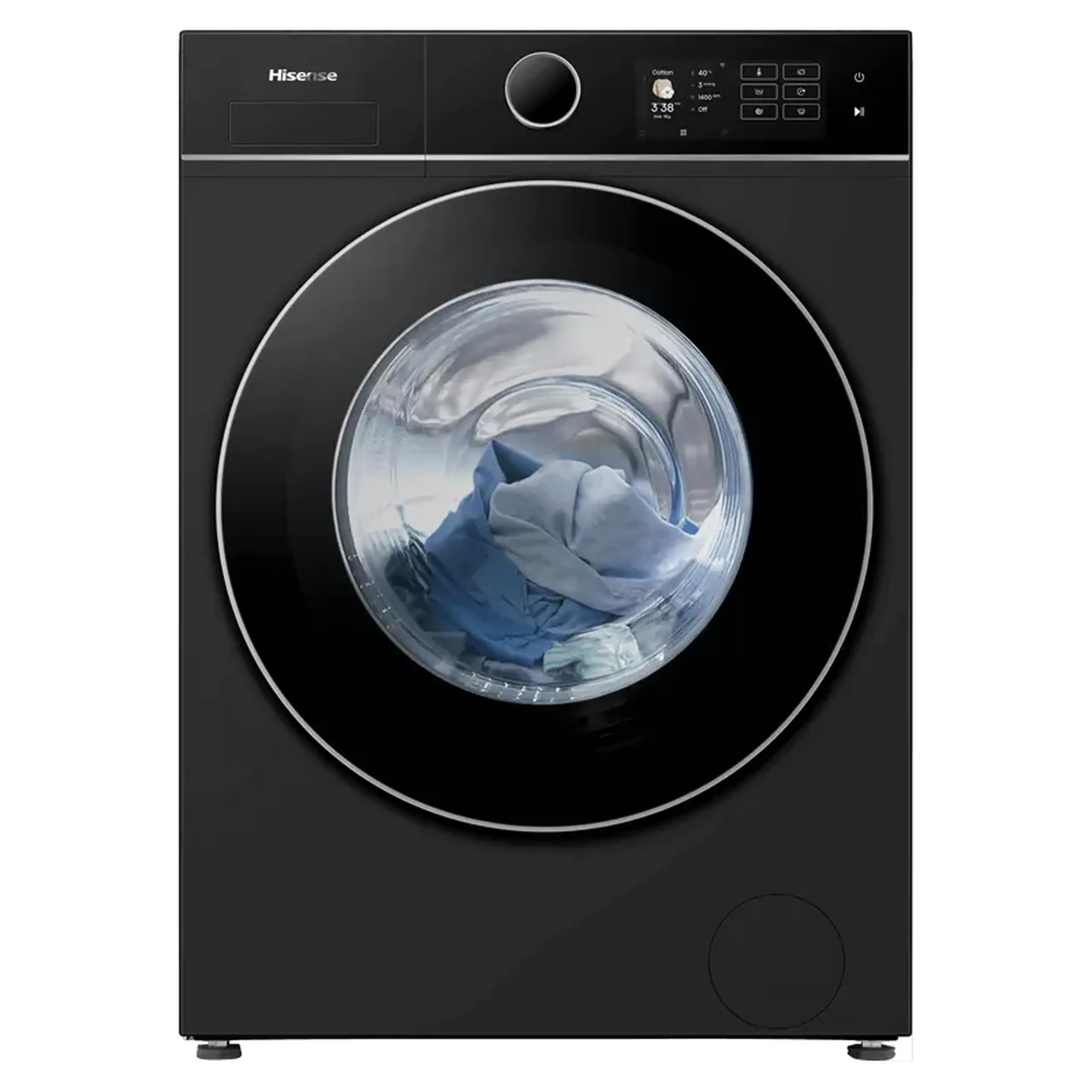 Mașină de spălat Hisense WF5I9043BBFS, 9kg, Negru