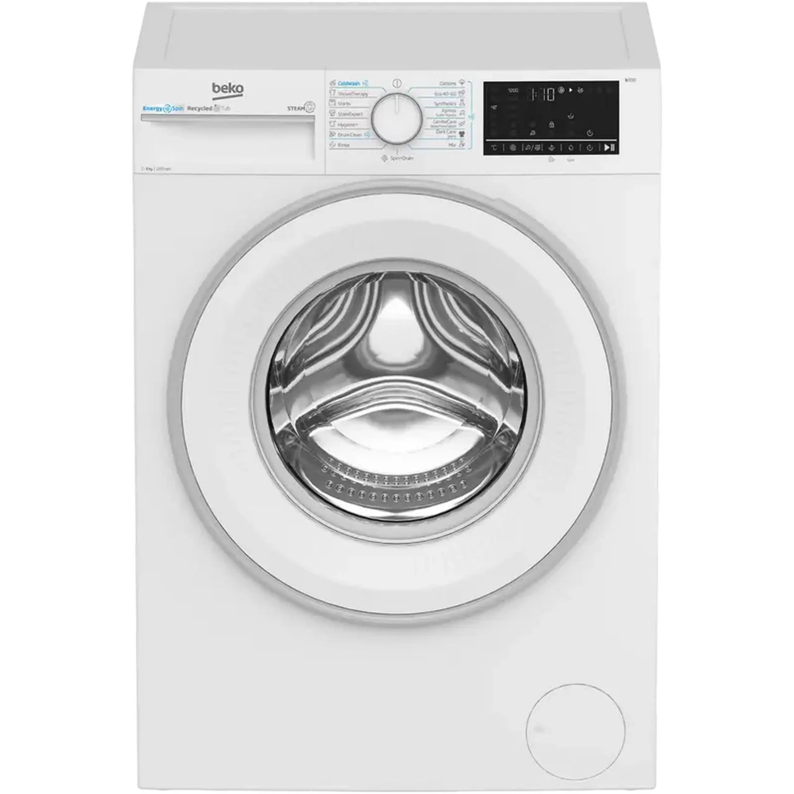 Mașină de spălat Beko B3WFU49215WW, 9kg, Alb