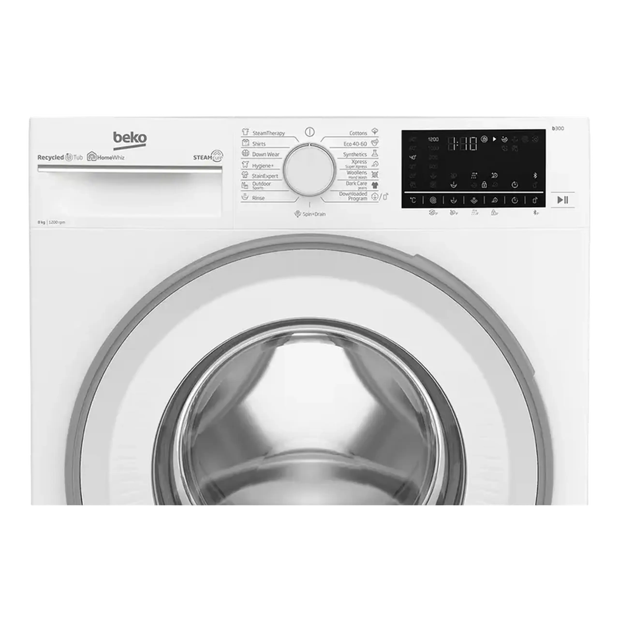 Mașină de spălat Beko B3WFU49215WW, 9kg, Alb