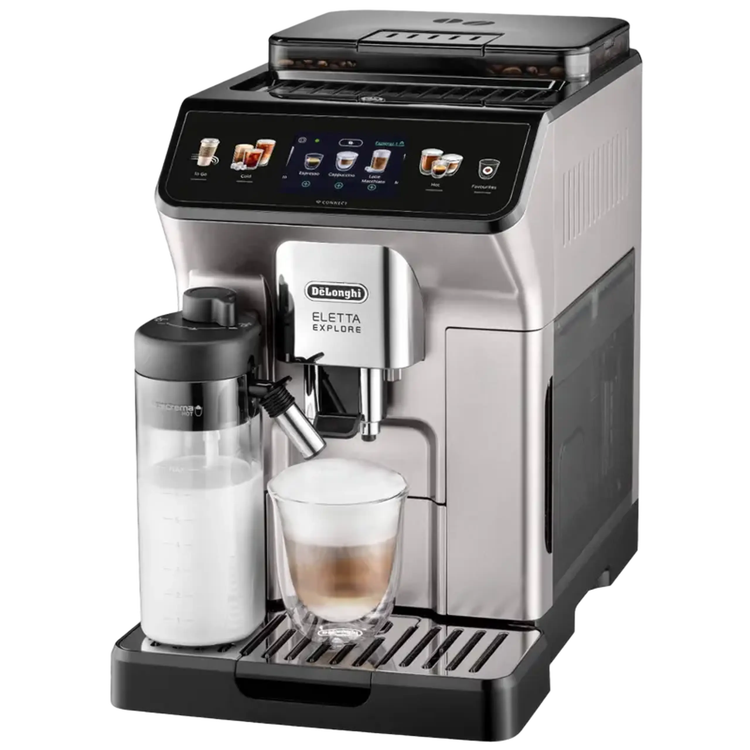Aparat de cafea DeLonghi ECAM450.65.S, Oțel Inoxidabil