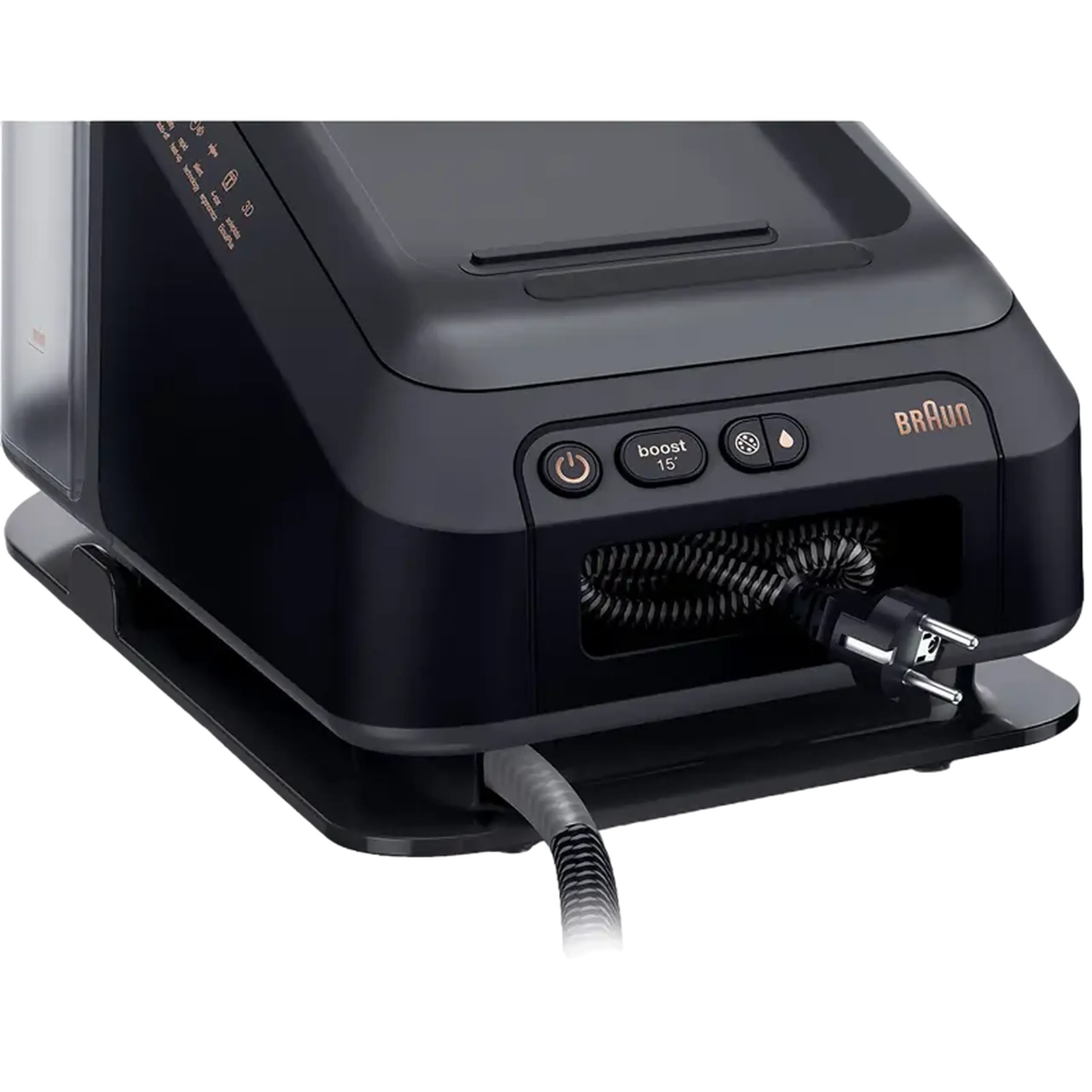 Fier de călcat cu generator de abur Braun IS 7286BK SS, 2700W