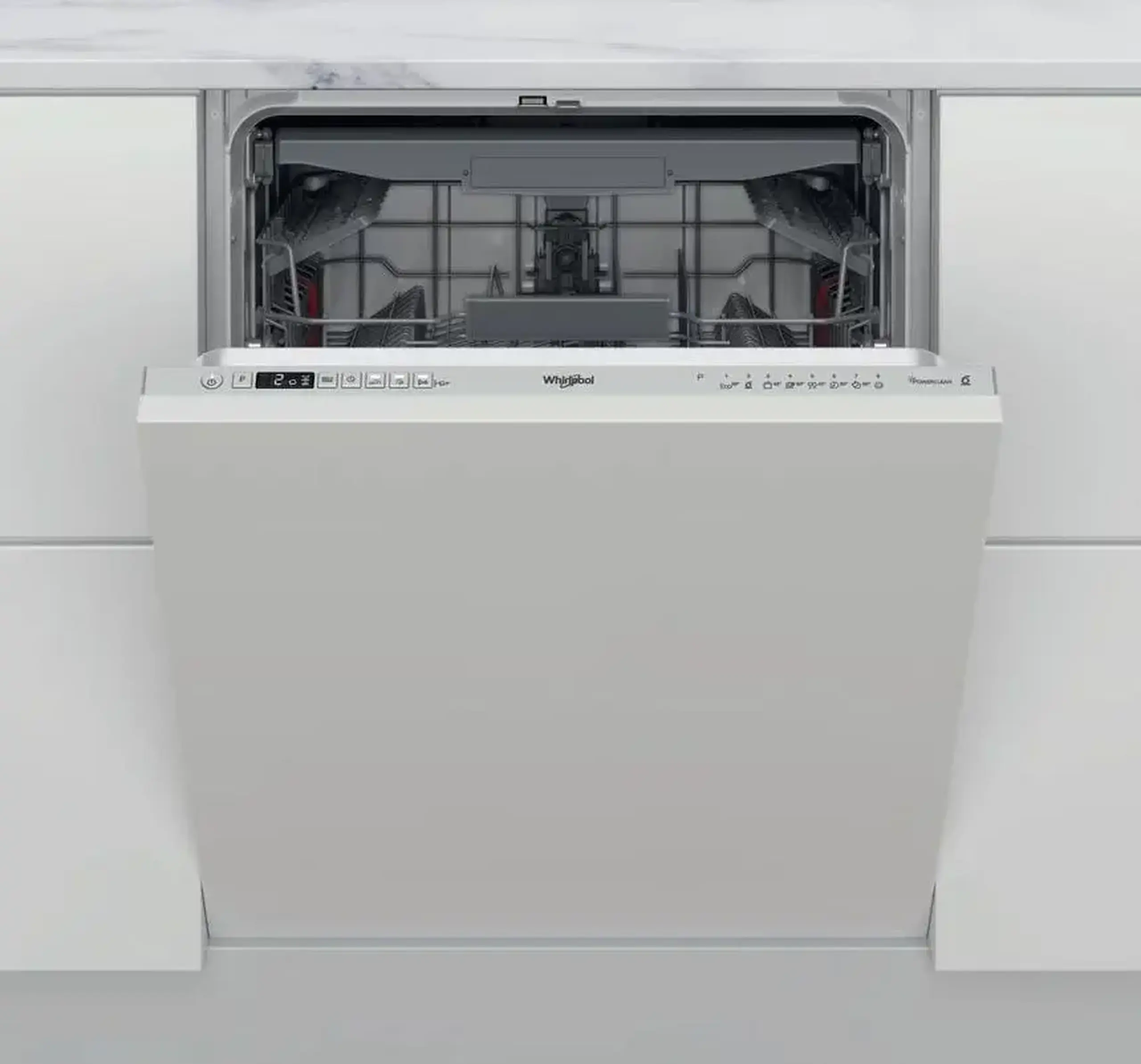 Mașină de spălat vase Whirlpool WIC 3C33 PFE, Argintiu
