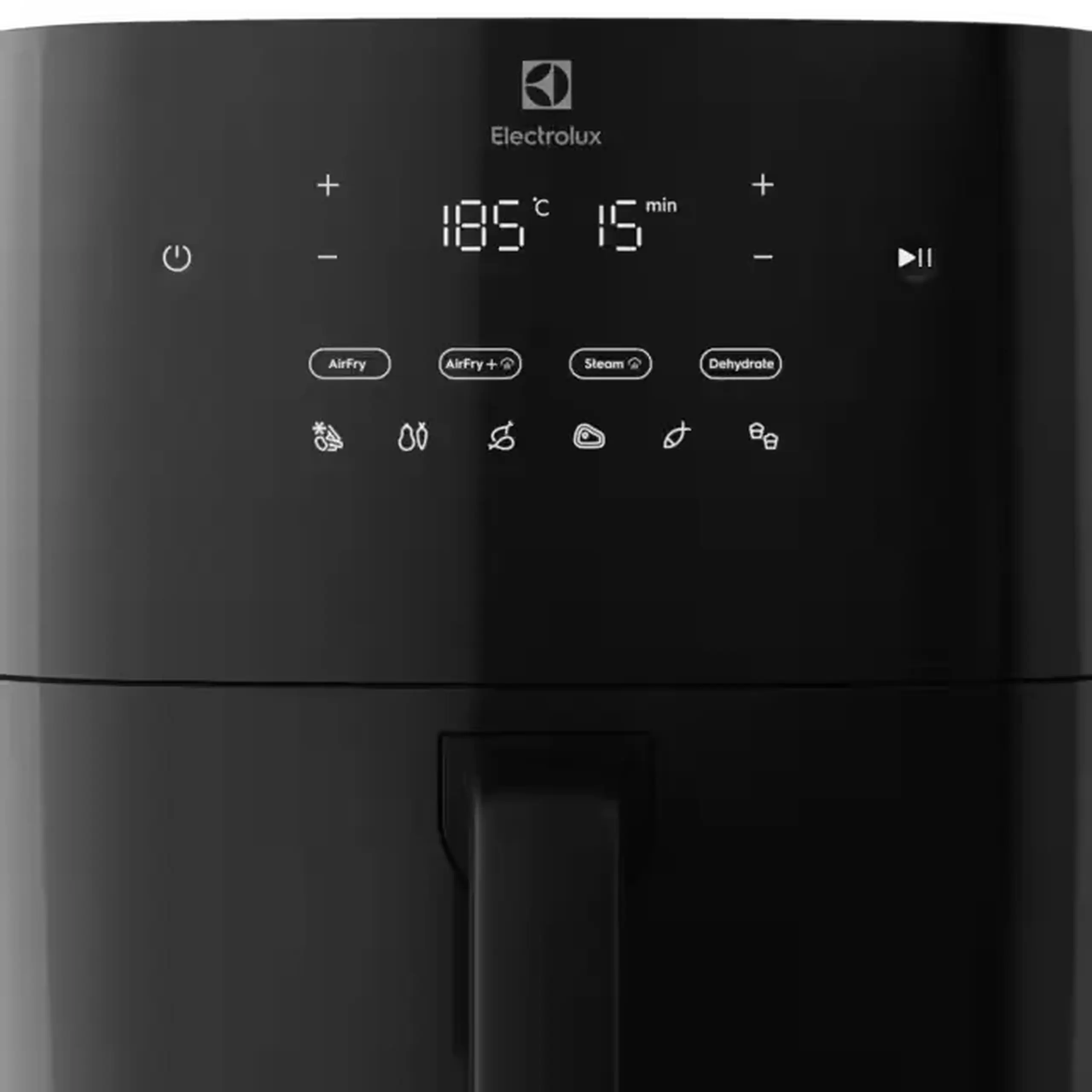 Friteuză cu aer cald Electrolux EAF7SB, Negru