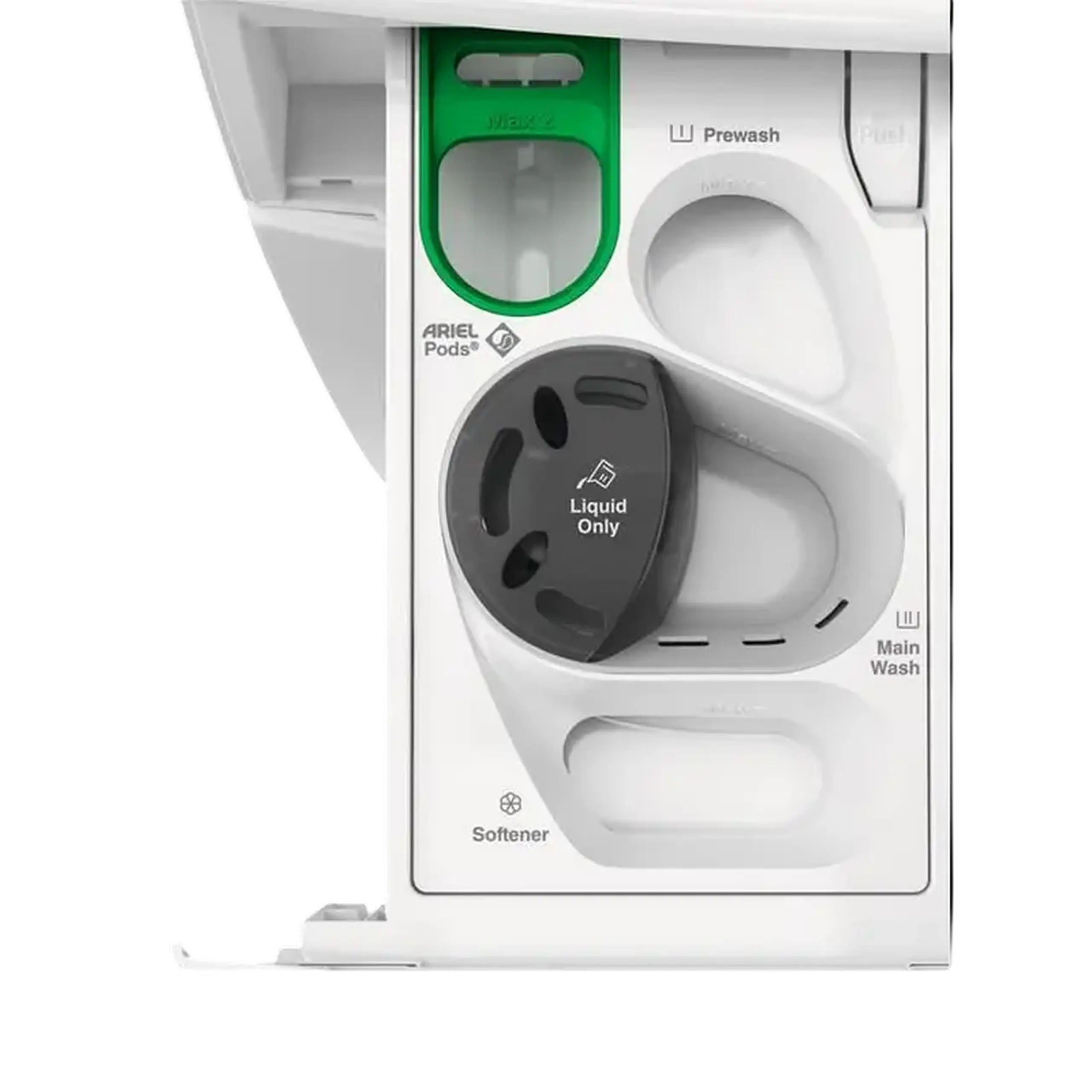 Mașină de spălat cu uscător AEG LWR73864O, 8kg, Alb