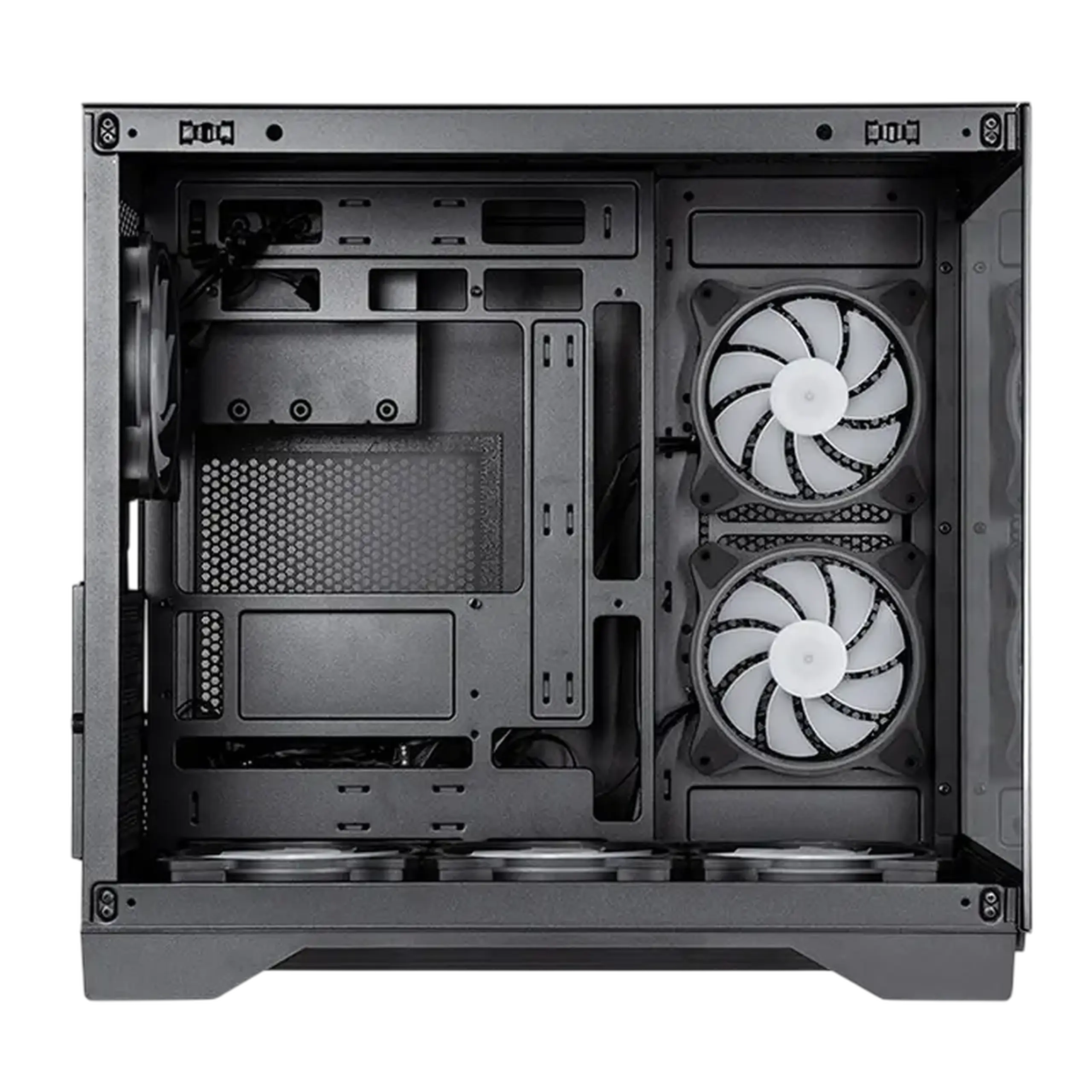 Carcasă PC Chieftec Visio, Midi-Tower, Fără PSU, Negru