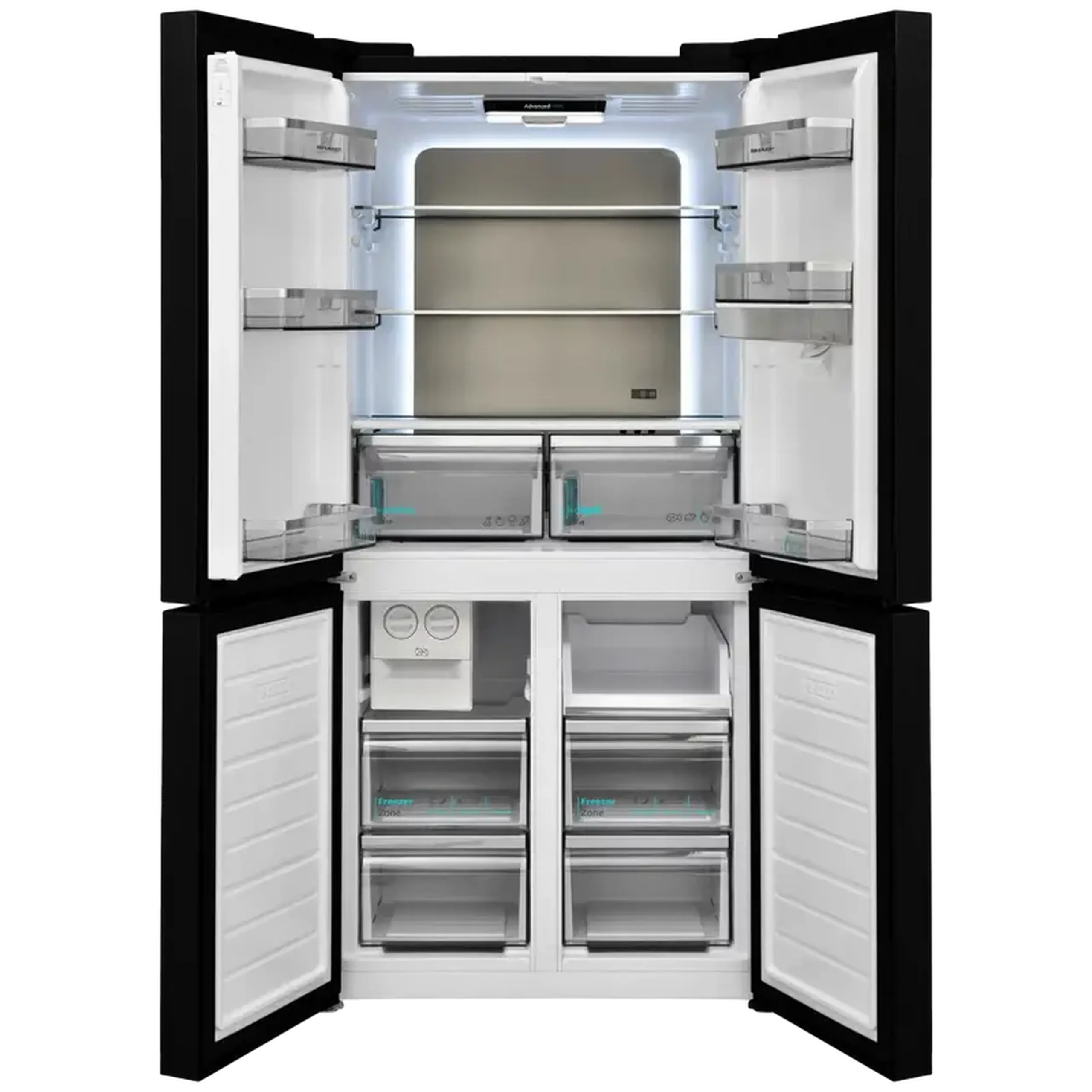 Frigider Sharp SJ-NFA35IHDBD-EU, Negru