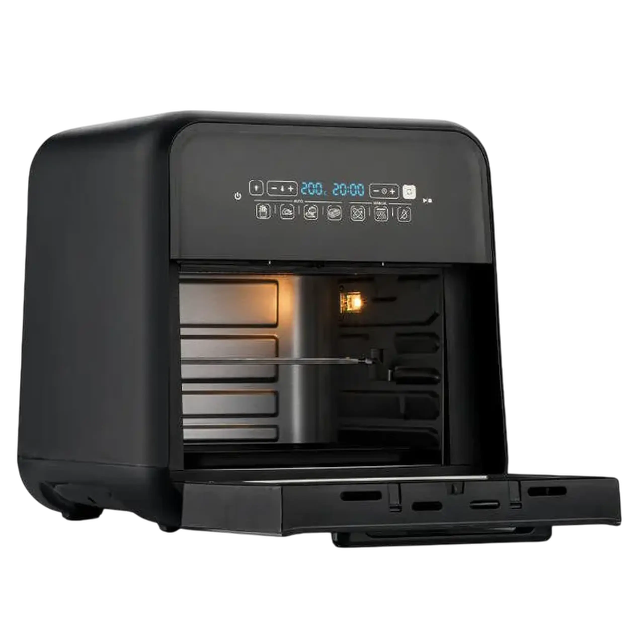 Friteuză cu aer cald Breville VDF127X-DIM, Negru