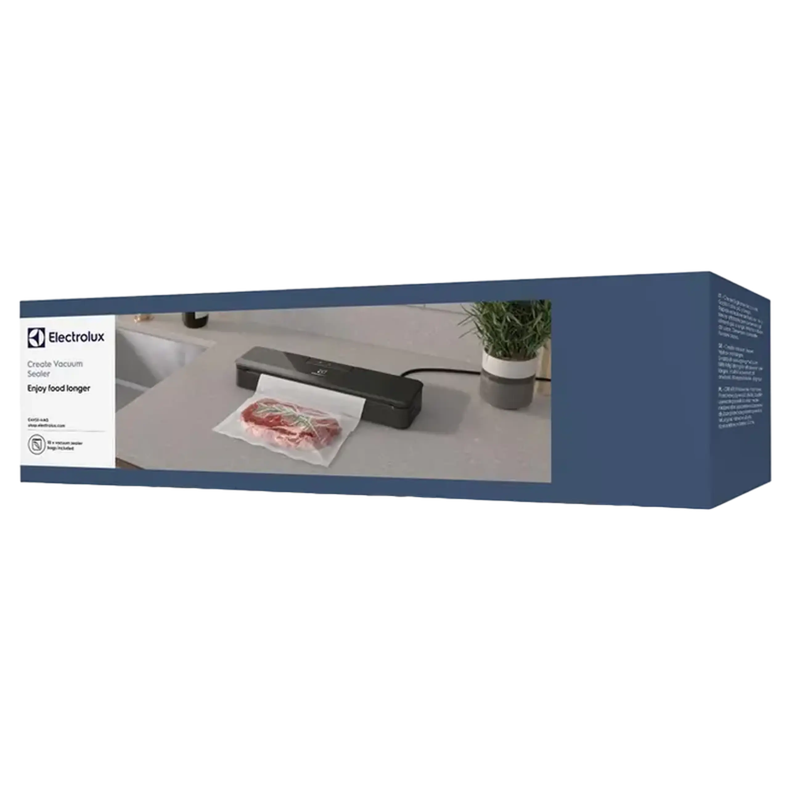 Aparat de vidat Electrolux E4VS1-4AG, Negru
