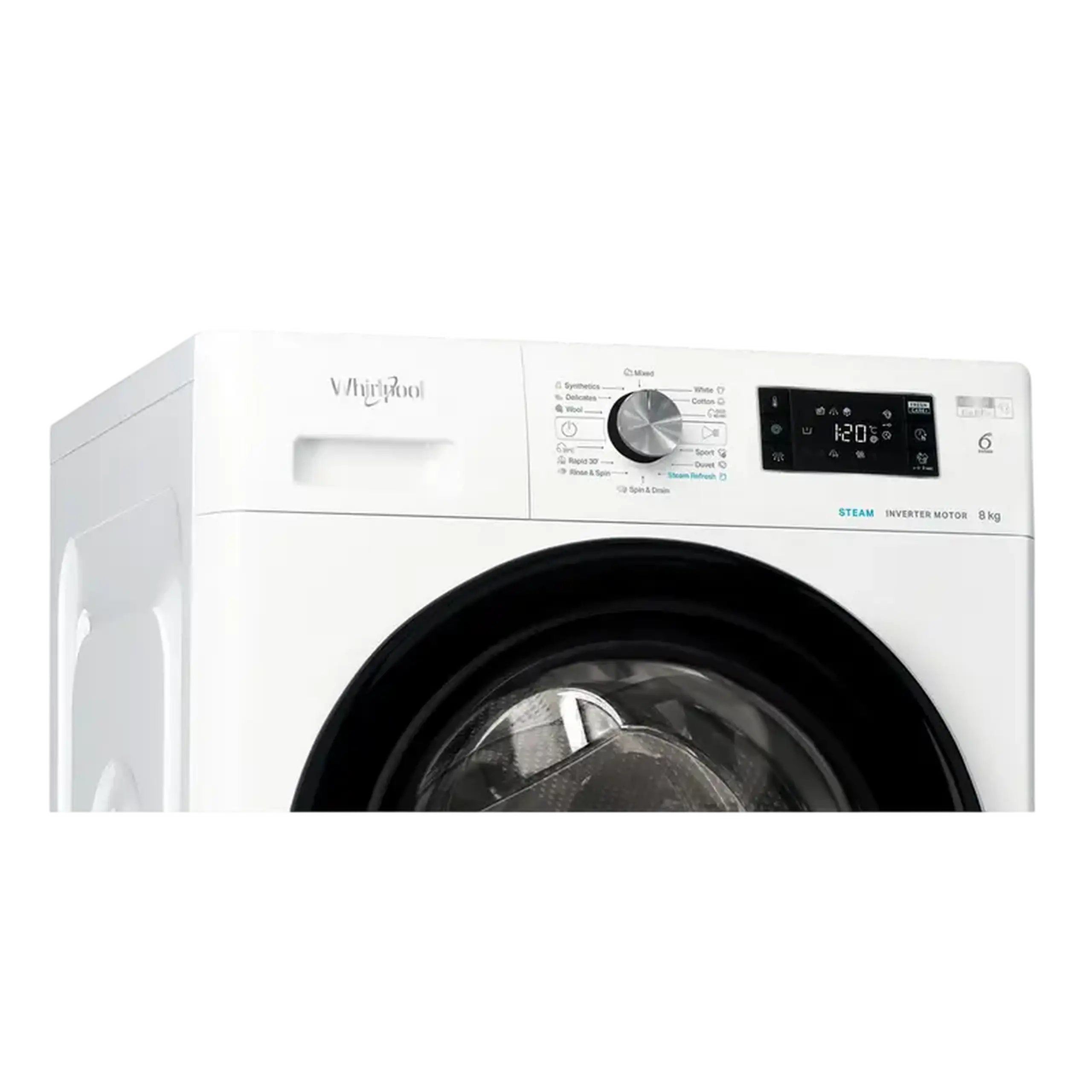 Mașină de spălat Whirlpool FFB 8258 BV EE, 8kg, Alb