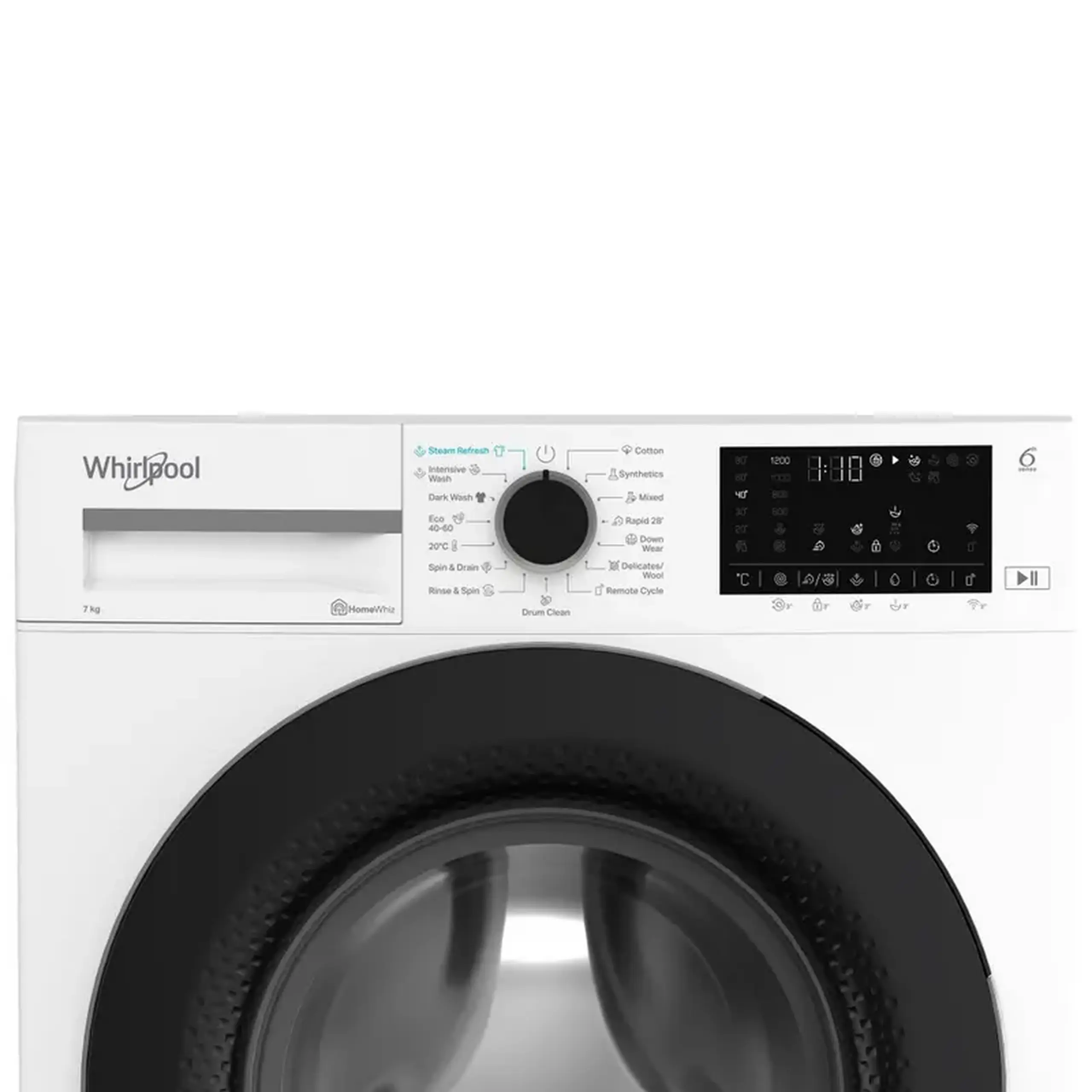 Mașină de spălat Whirlpool WAM 762WB EE, 7kg, Alb