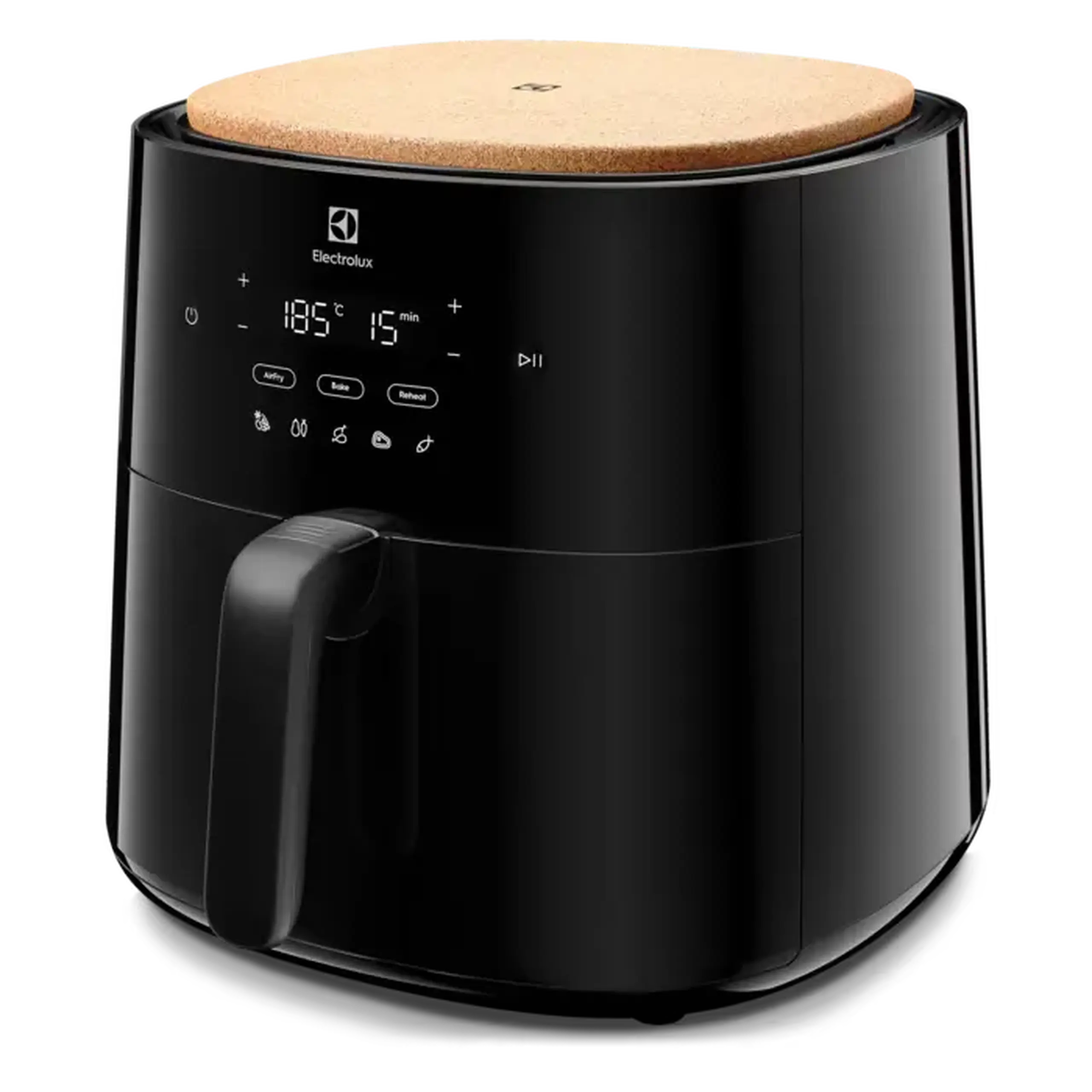 Friteuză cu aer cald Electrolux EAF7B, Negru