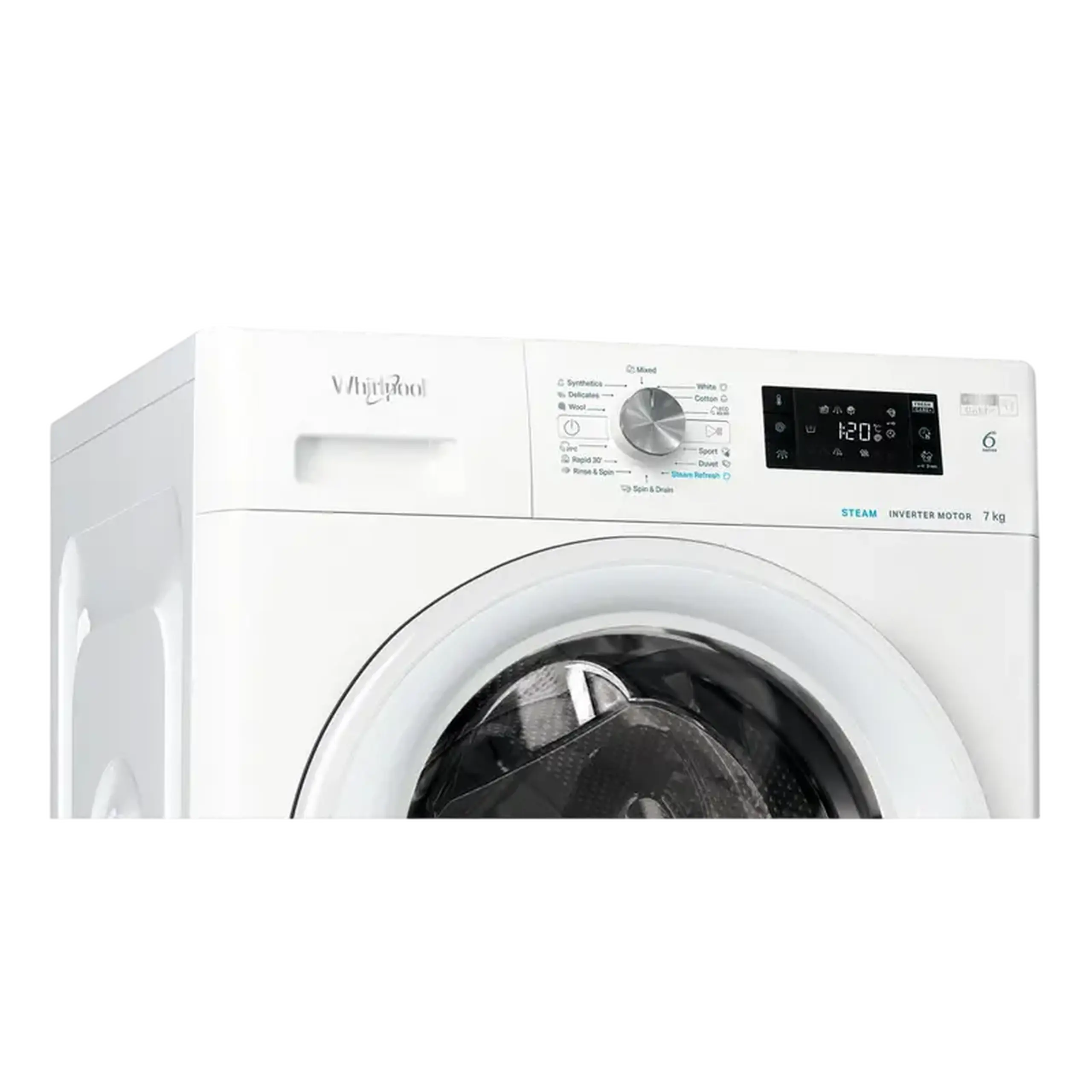 Mașină de spălat Whirlpool FFB 7469 WV EE, 7kg, Alb