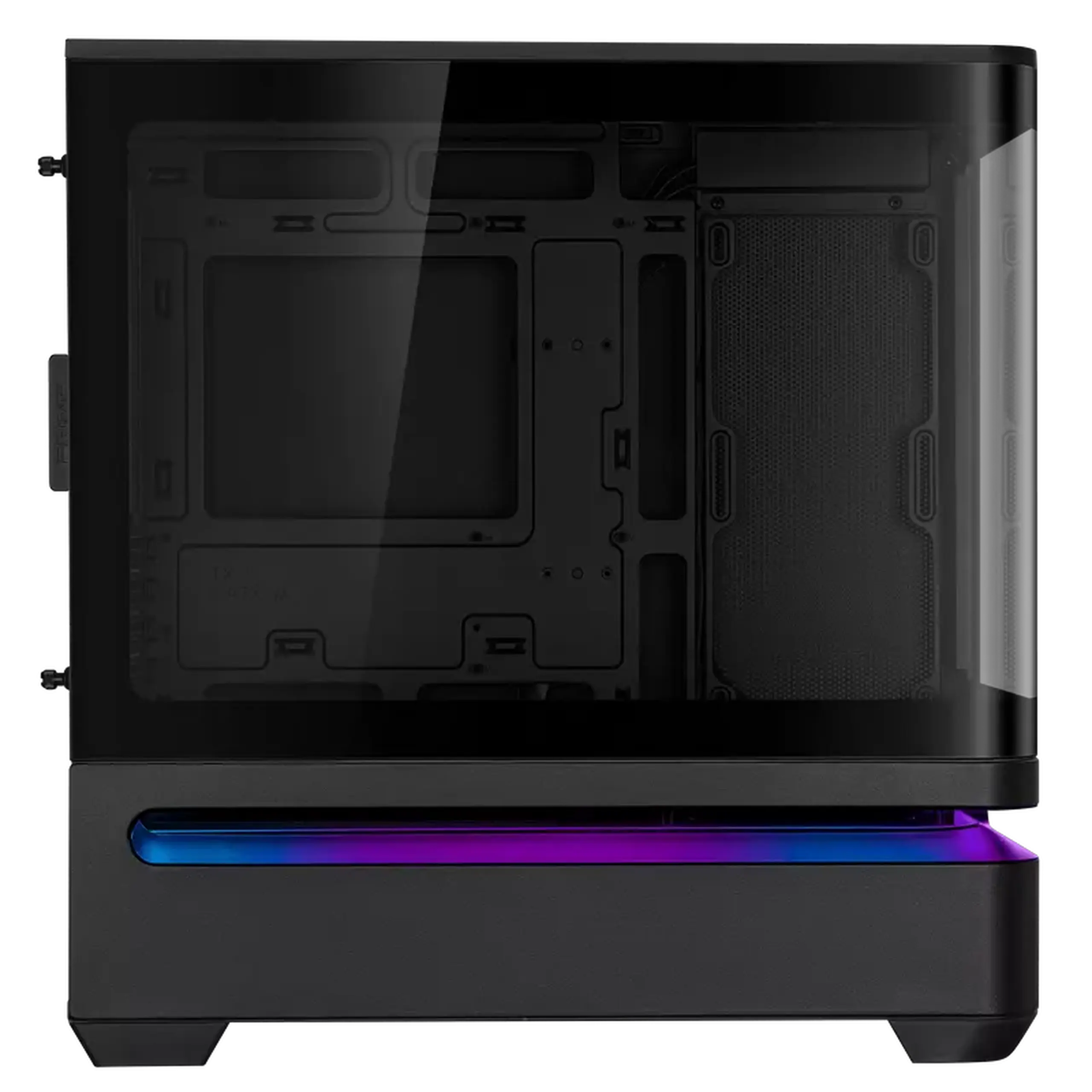 Carcasă PC ASUS PRIME AP202 TG ARGB, Midi-Tower,, Negru