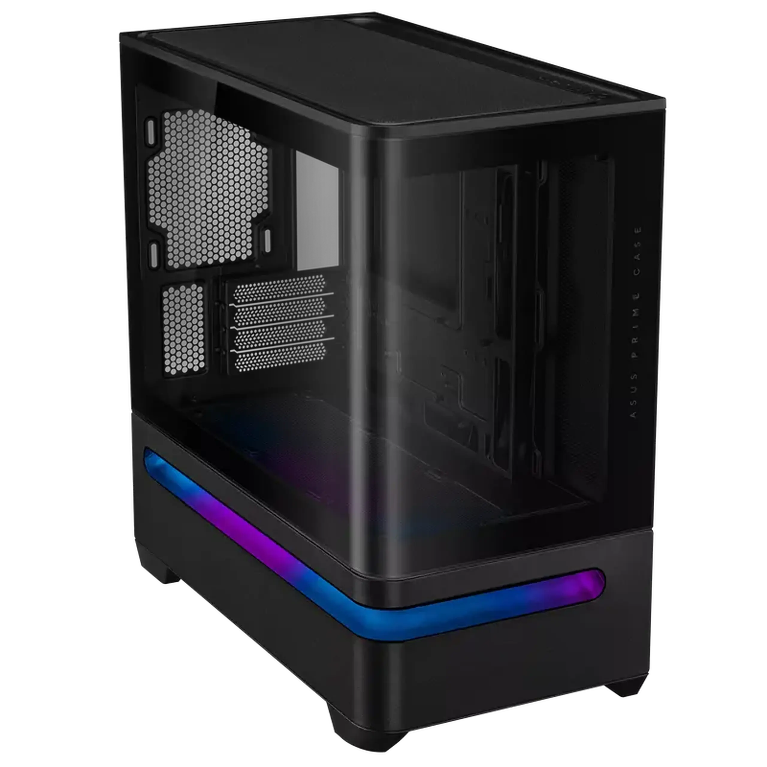 Carcasă PC ASUS PRIME AP202 TG ARGB, Midi-Tower,, Negru