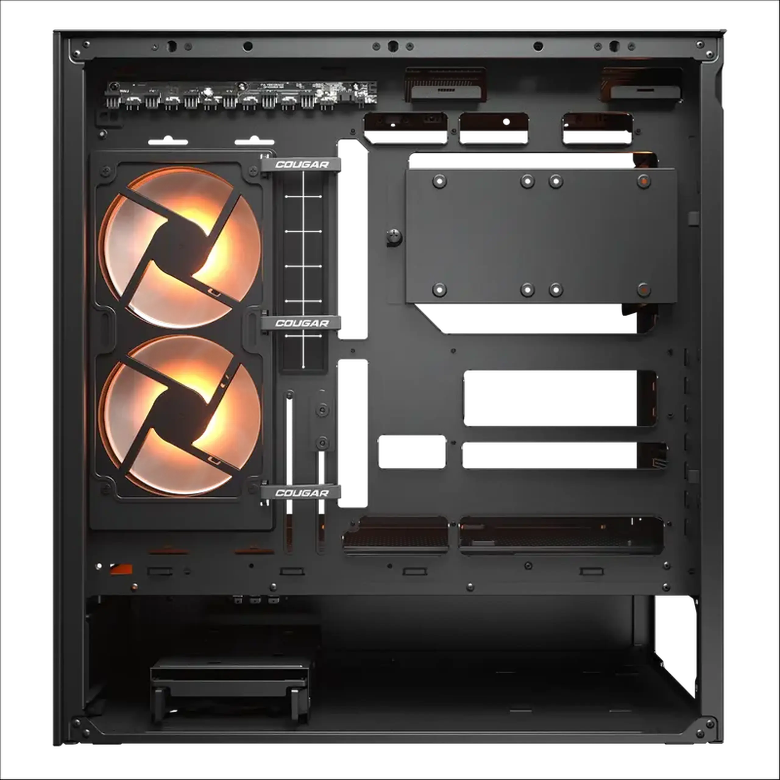 Carcasă PC Cougar CFV 235, Midi-Tower, Fără PSU, Negru