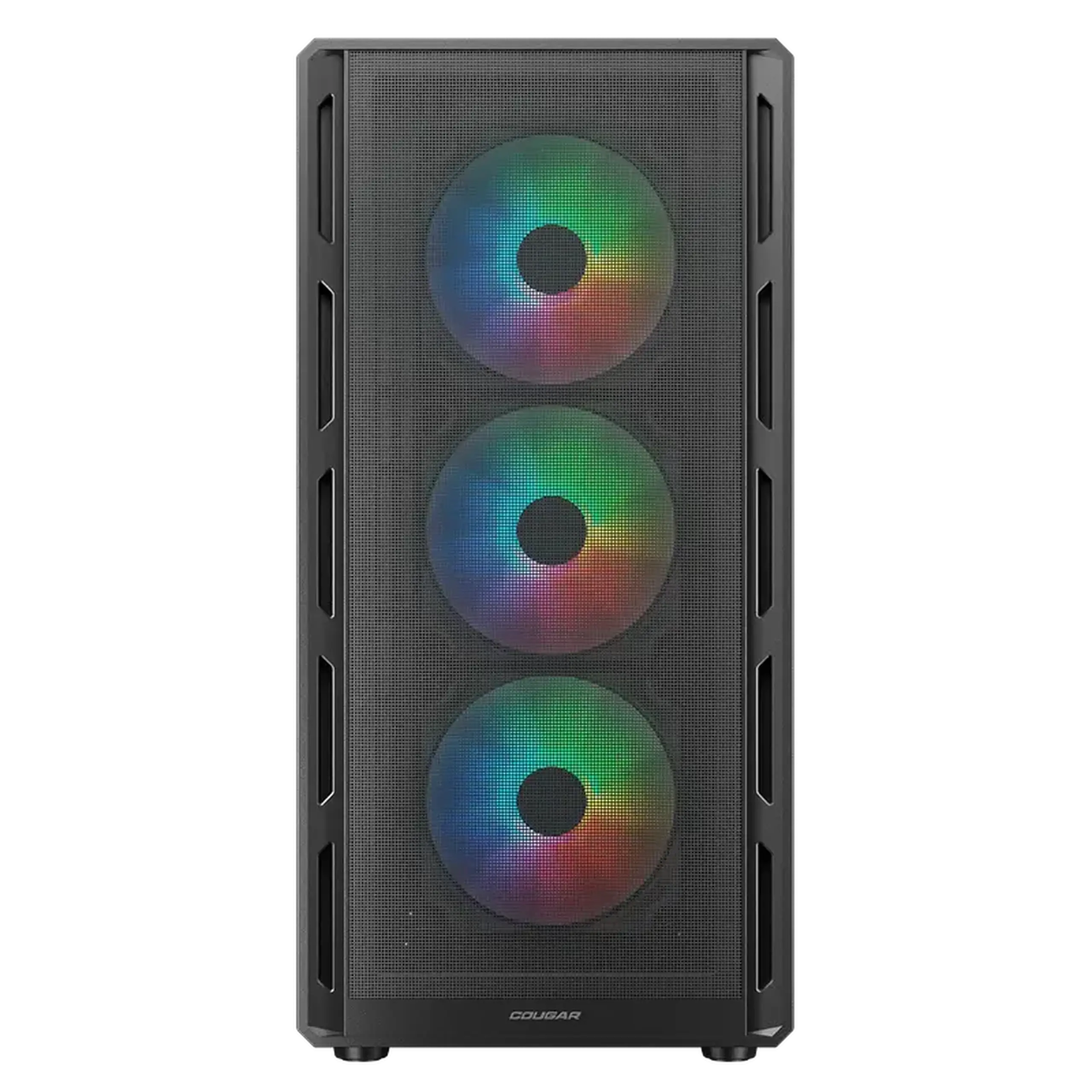 Carcasă PC Cougar Airface Pure RGB, Midi-Tower, Fără PSU, Negru