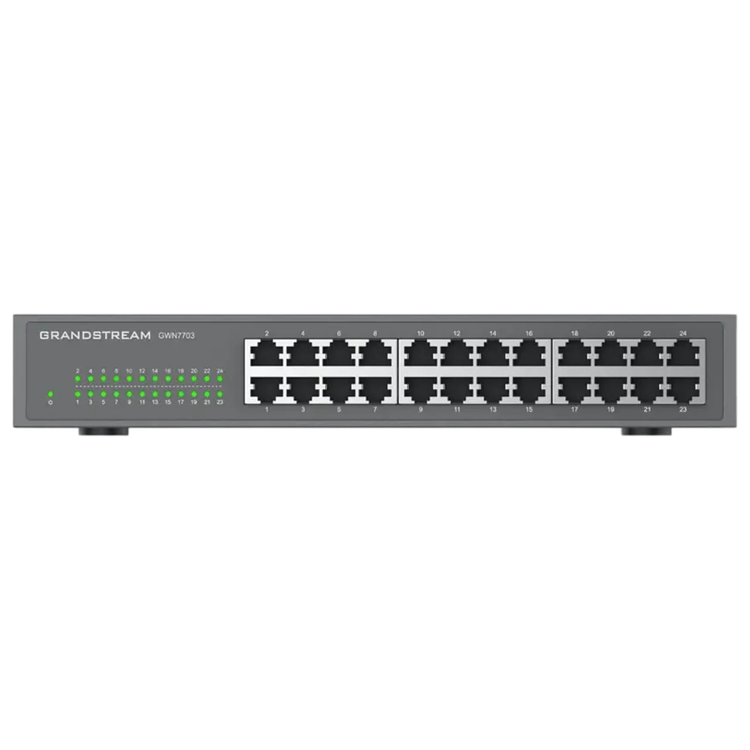Switch de rețea Grandstream GWN7703, 24x 10/100/1000 Mbps