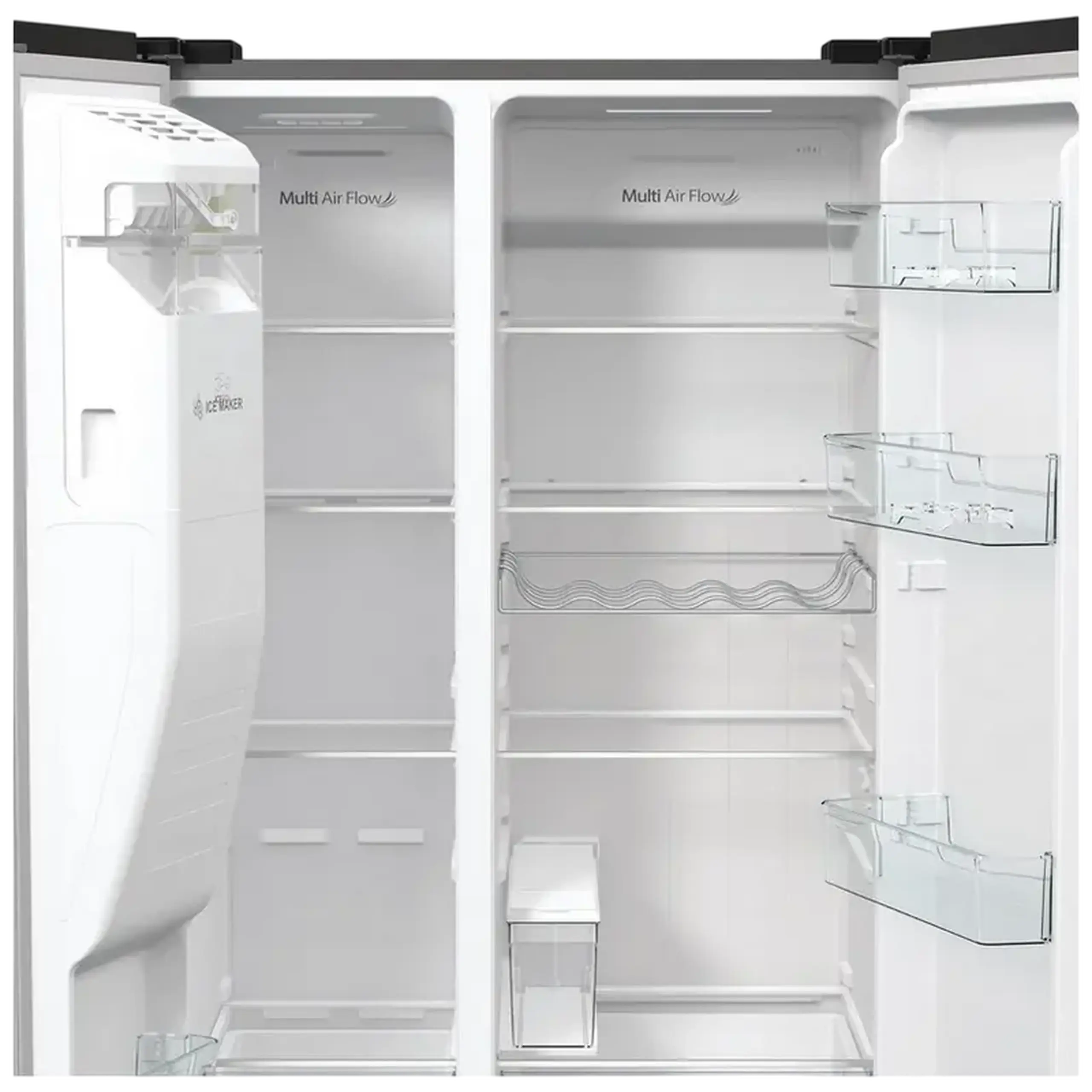 Frigider Hisense RS5P535NTCE, Oțel inoxidabil