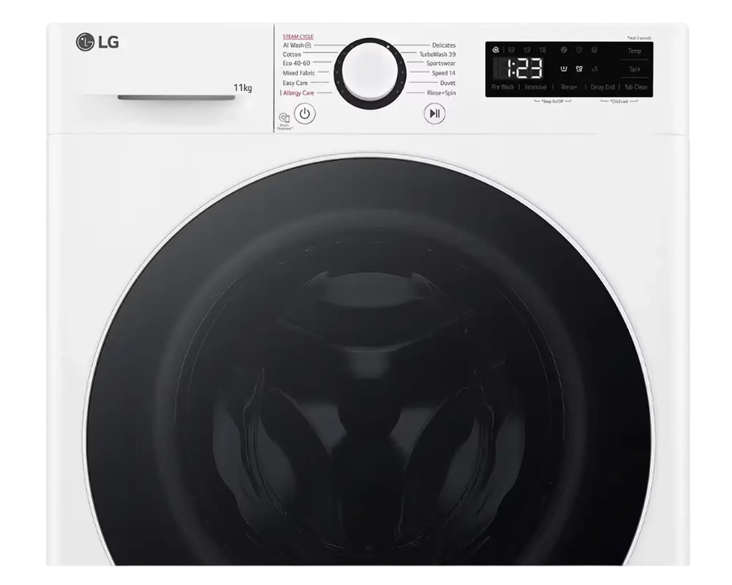 Mașină de spălat LG F4WR511S0W, 11kg, Alb