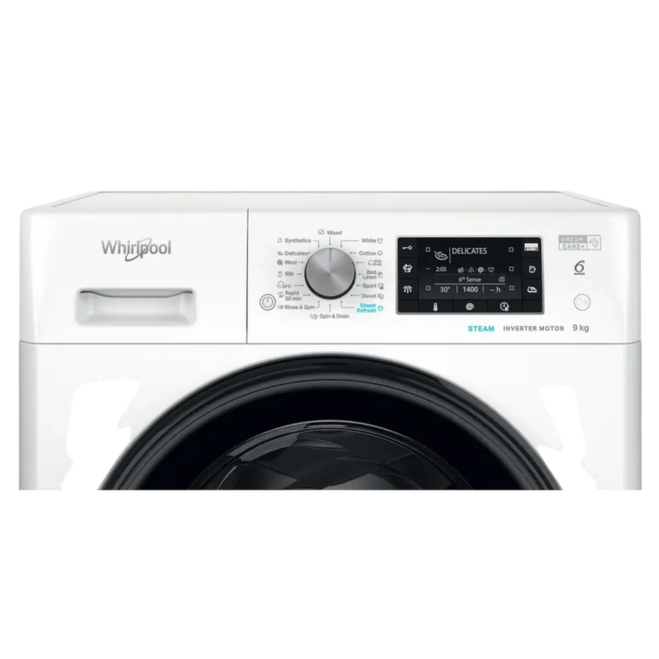 Mașină de spălat Whirlpool FFD 9489 BV EE, 9kg, Alb