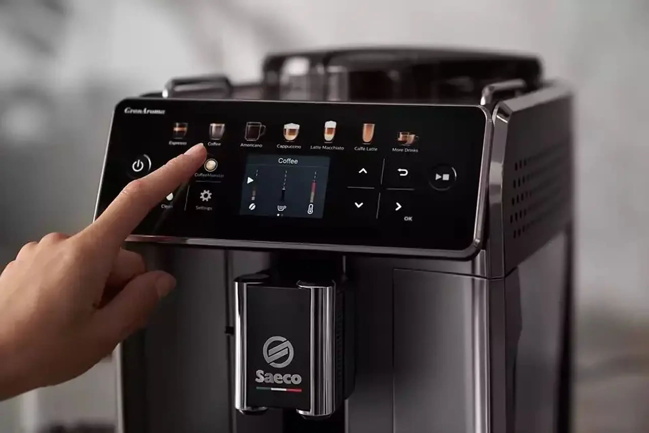 Aparat de cafea Saeco SM6580/10, Gri